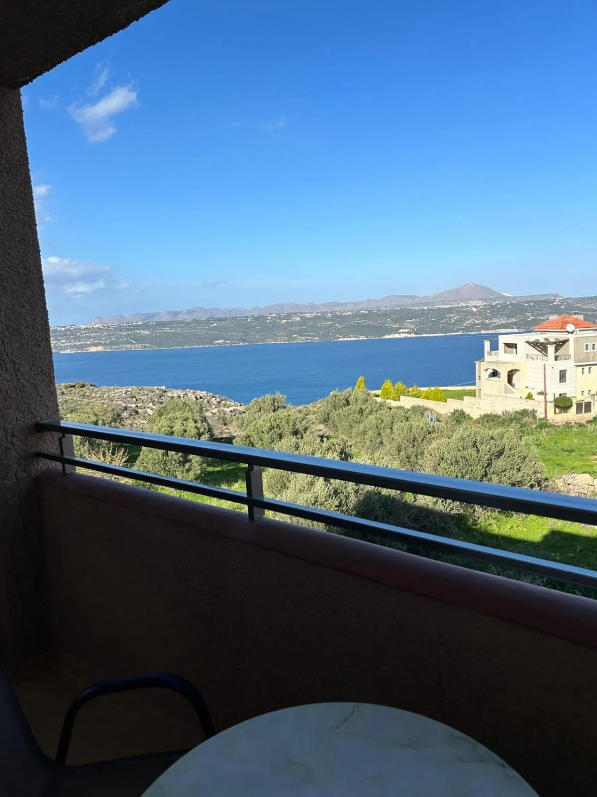 Balcony/Terrace in Areti Aparthotel