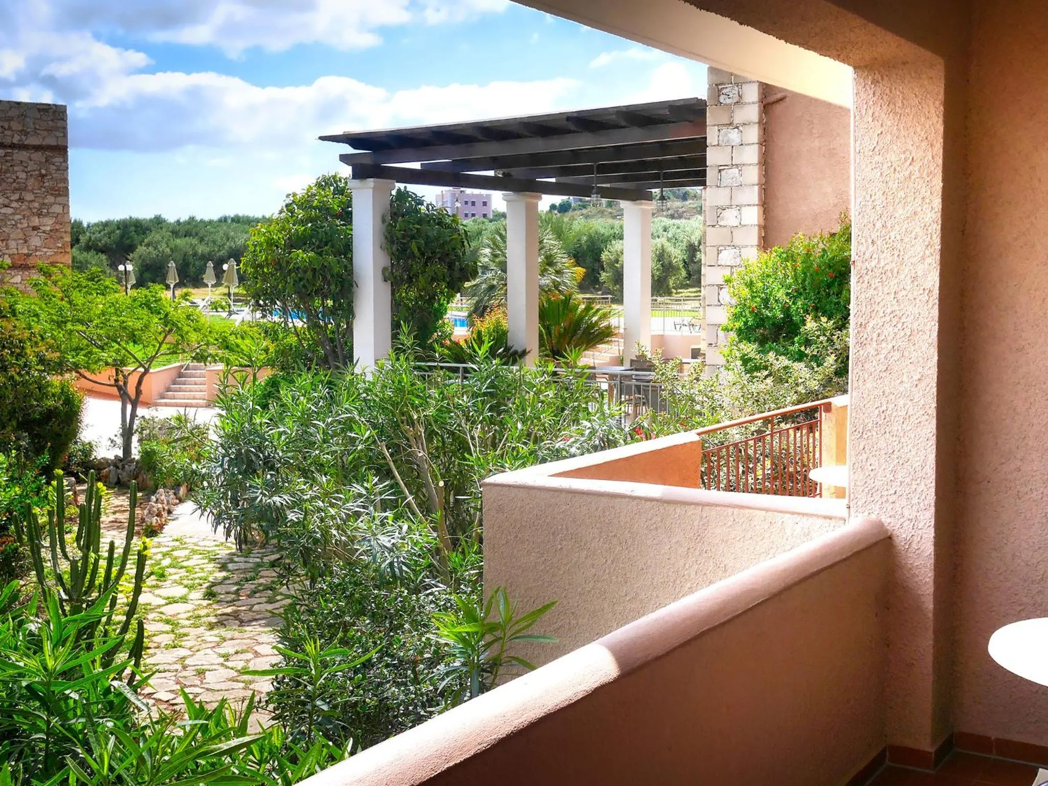 Balcony/Terrace in Areti Aparthotel