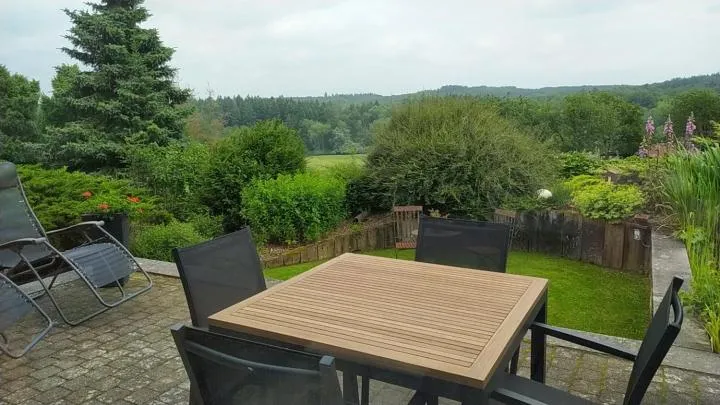 Natural landscape in B&B Plattestien