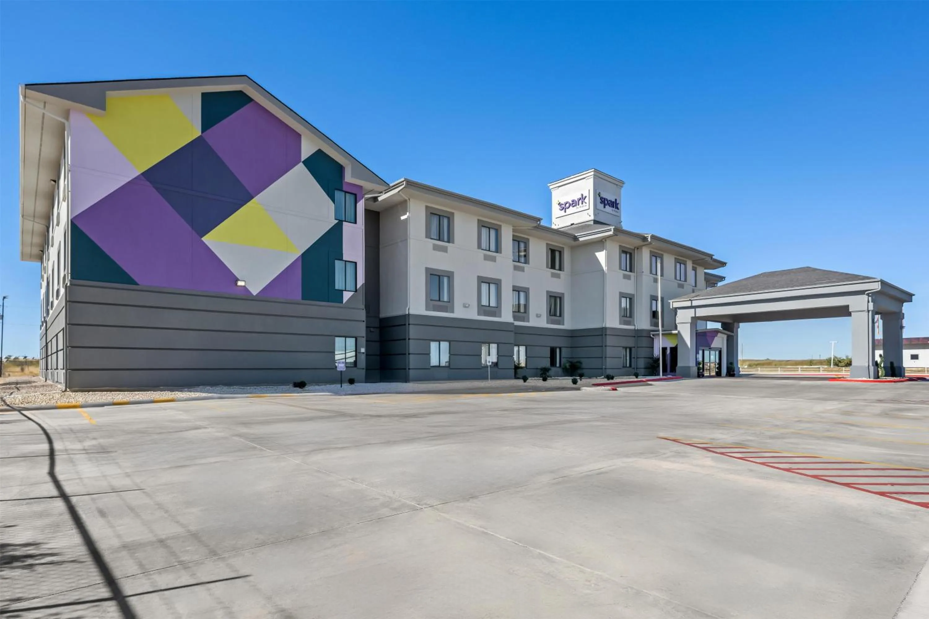 Property building in Spark by Hilton Fort Stockton