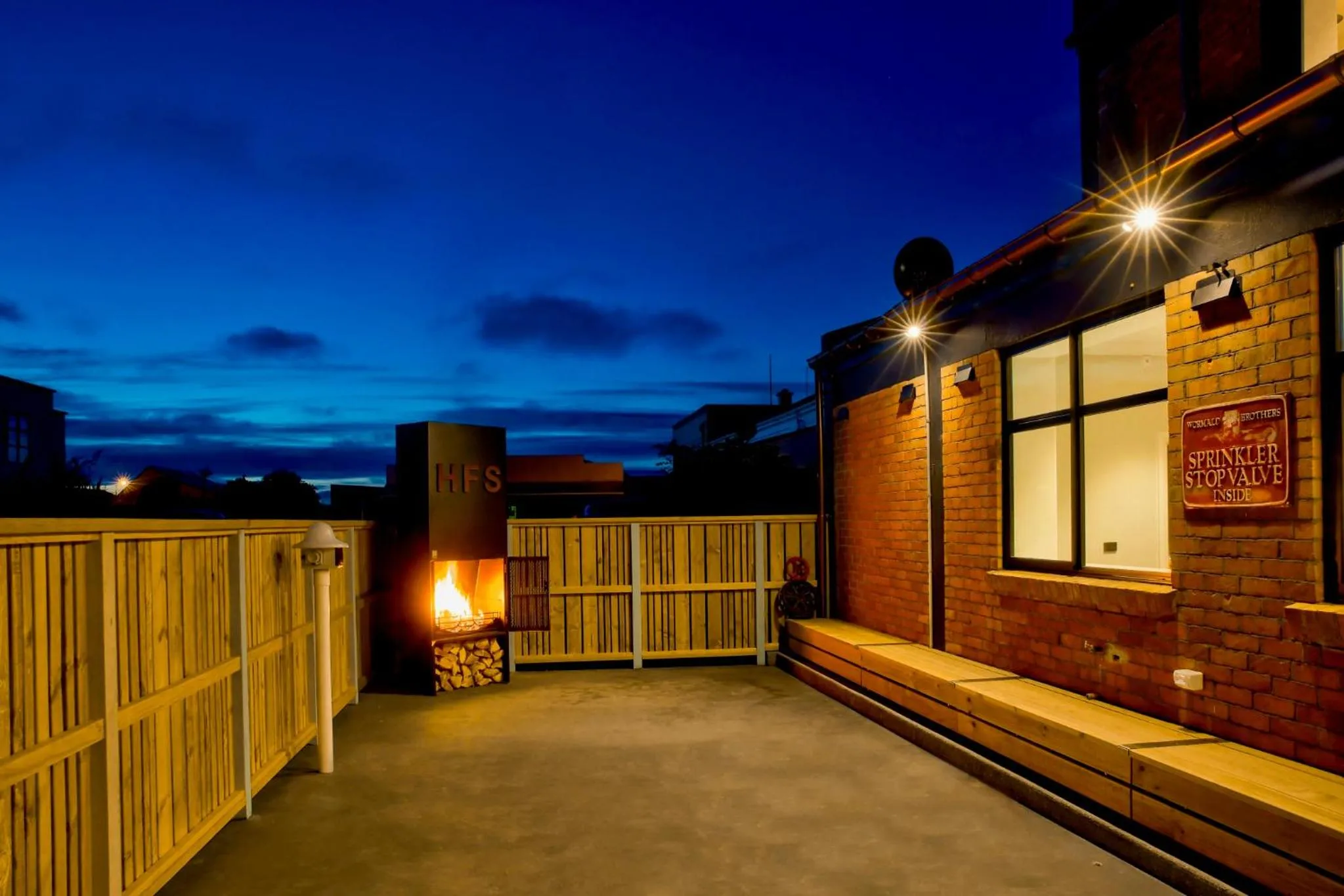 Balcony/Terrace in Hokitika Fire Station Boutique Accommodation