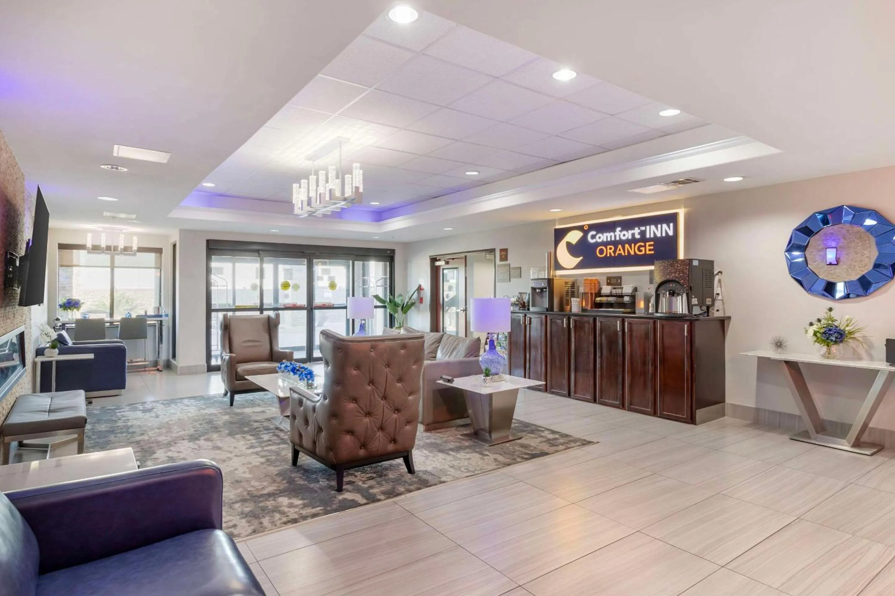 Lobby or reception in Comfort Inn Orange I-10