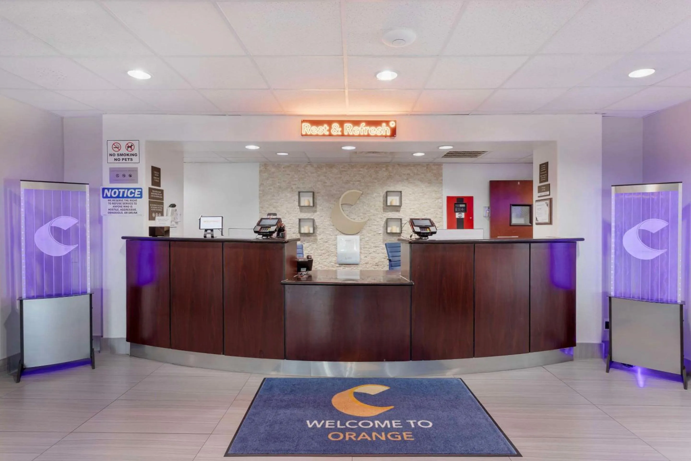 Lobby or reception in Comfort Inn Orange I-10