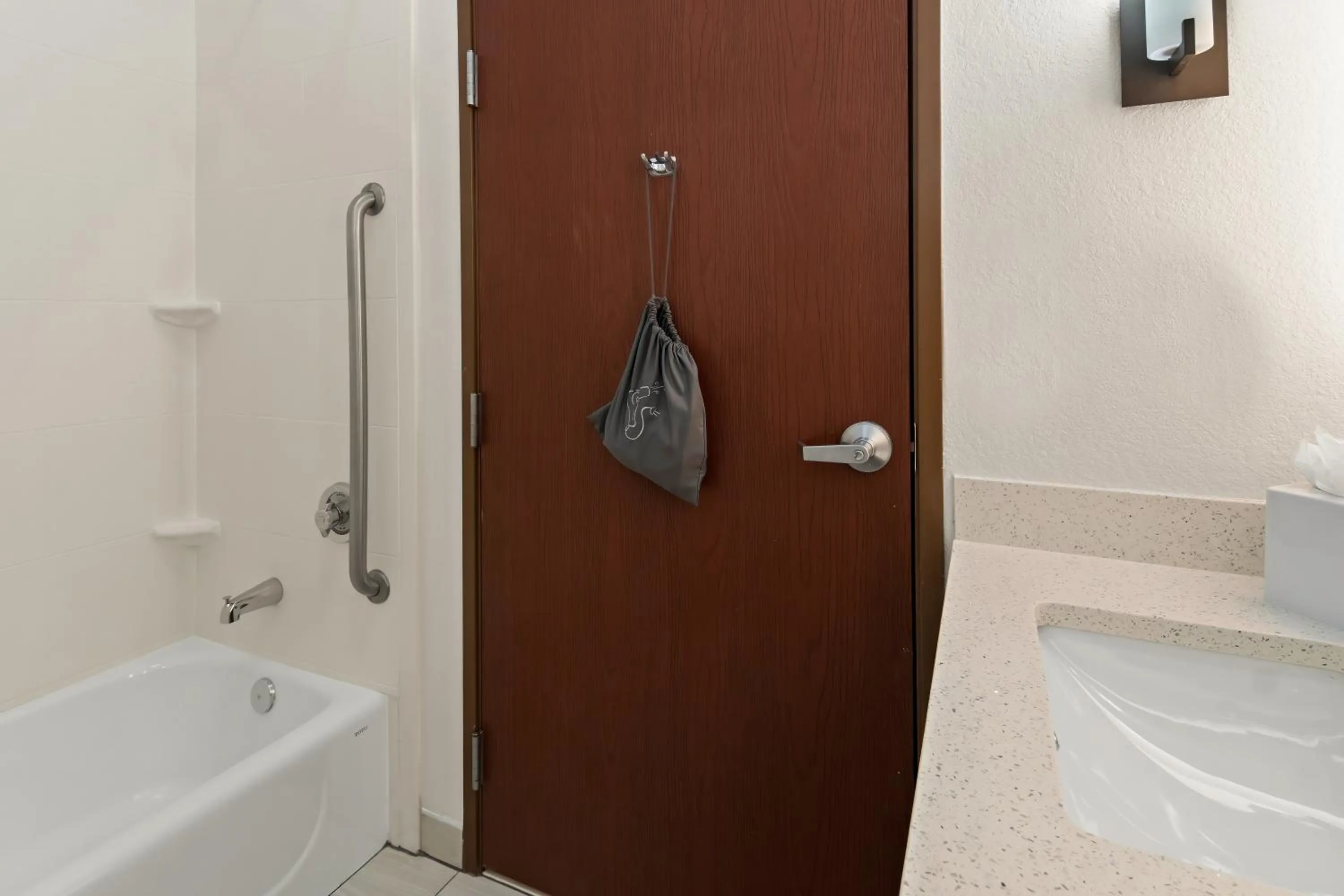 Bathroom in Comfort Suites