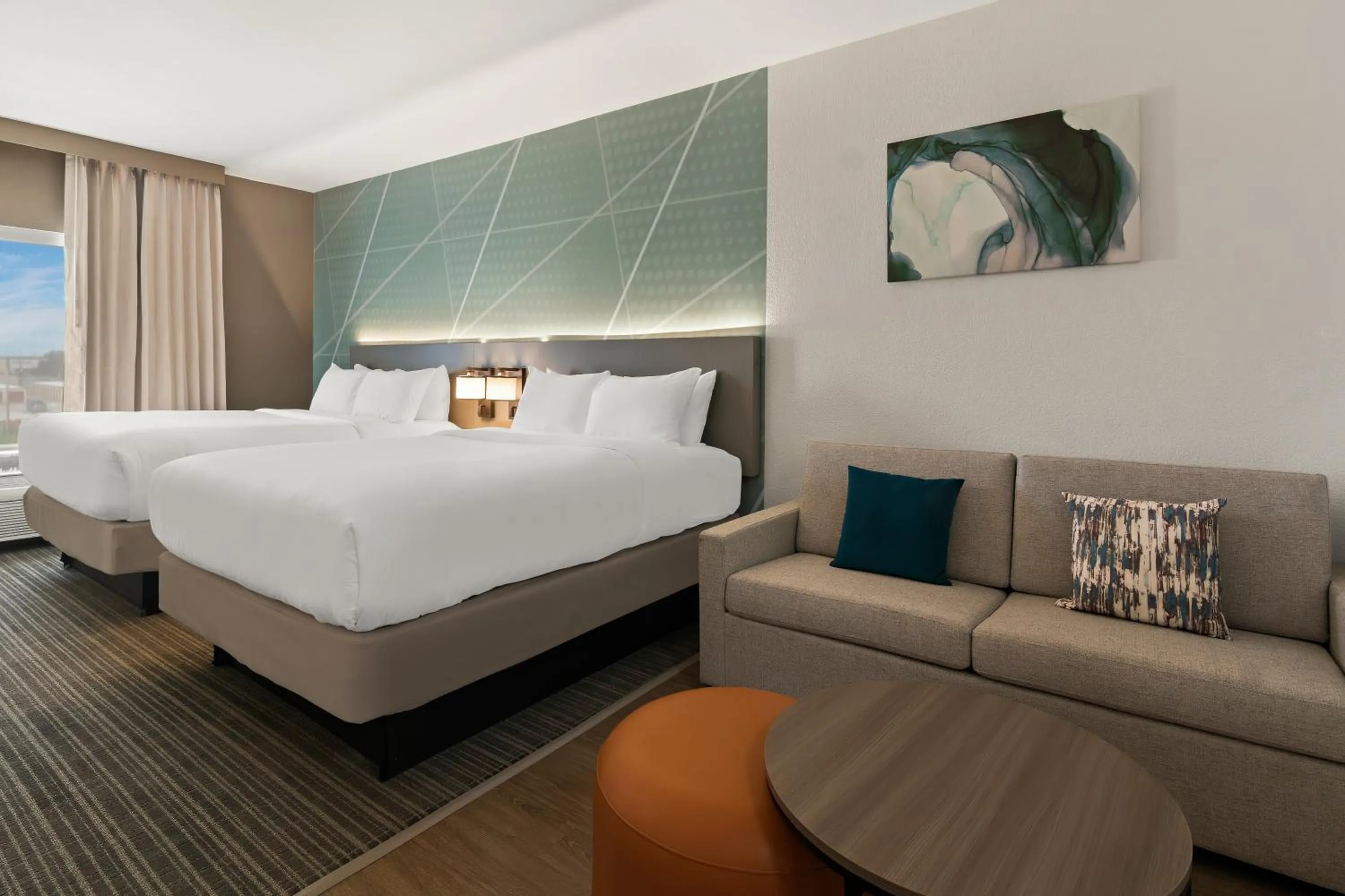 Bed in Comfort Suites