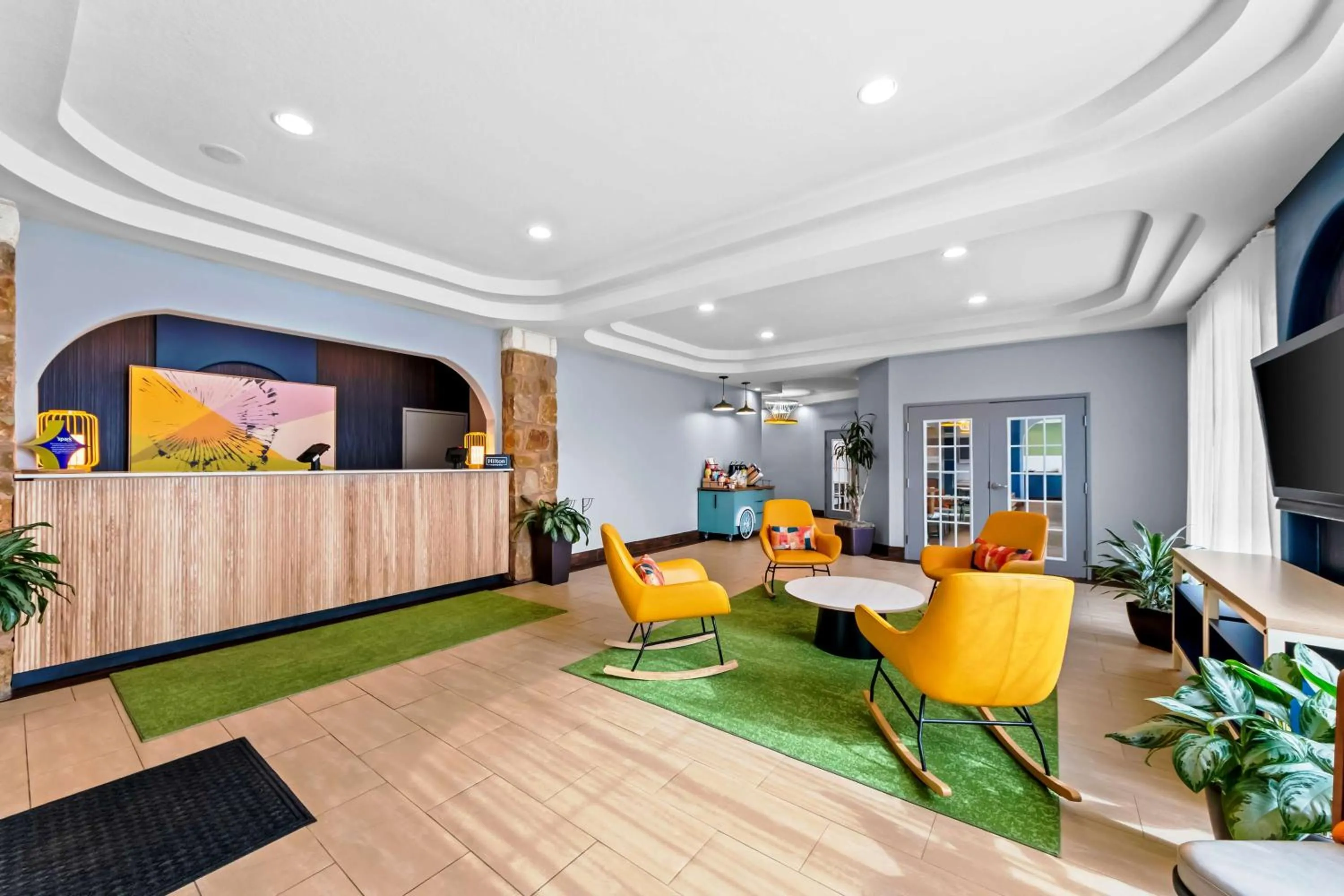 Lobby or reception in Spark By Hilton San Antonio Near Seaworld