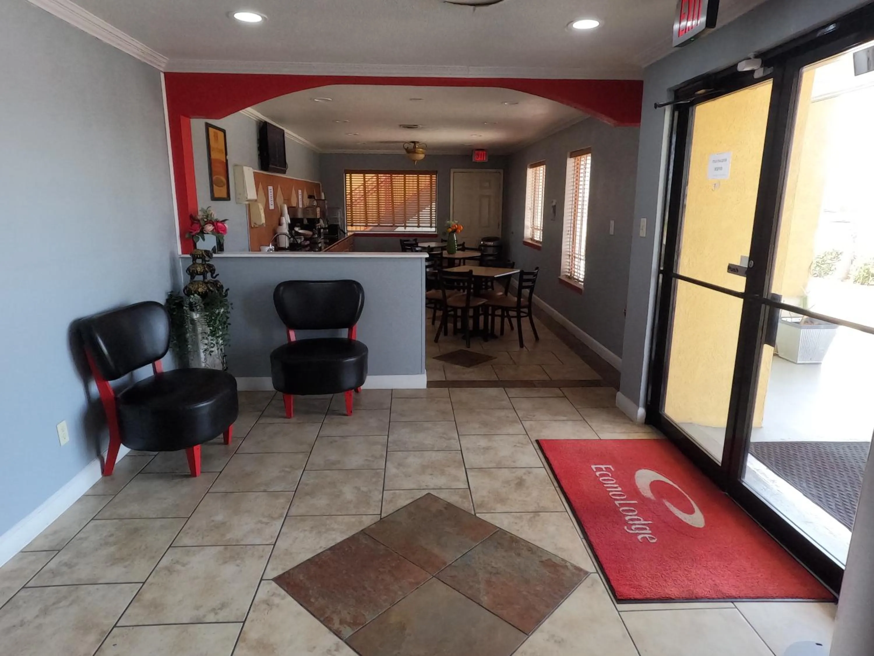 Lobby or reception in Econo Lodge Inn & Suites San Antonio near Frost Bank Center
