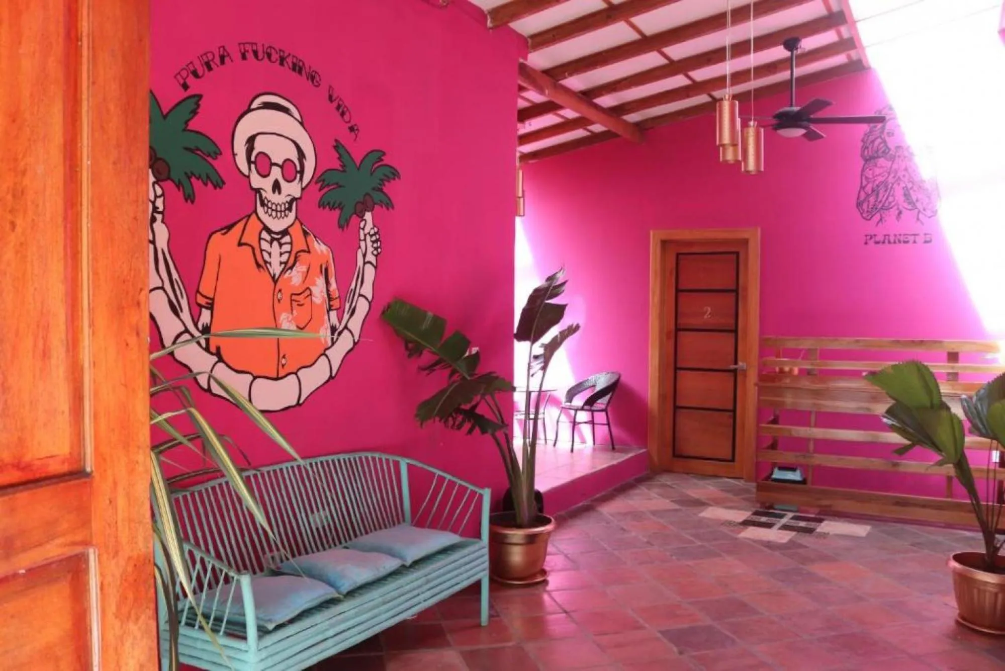 Lobby or reception in Planet B Hostel - Adults Only