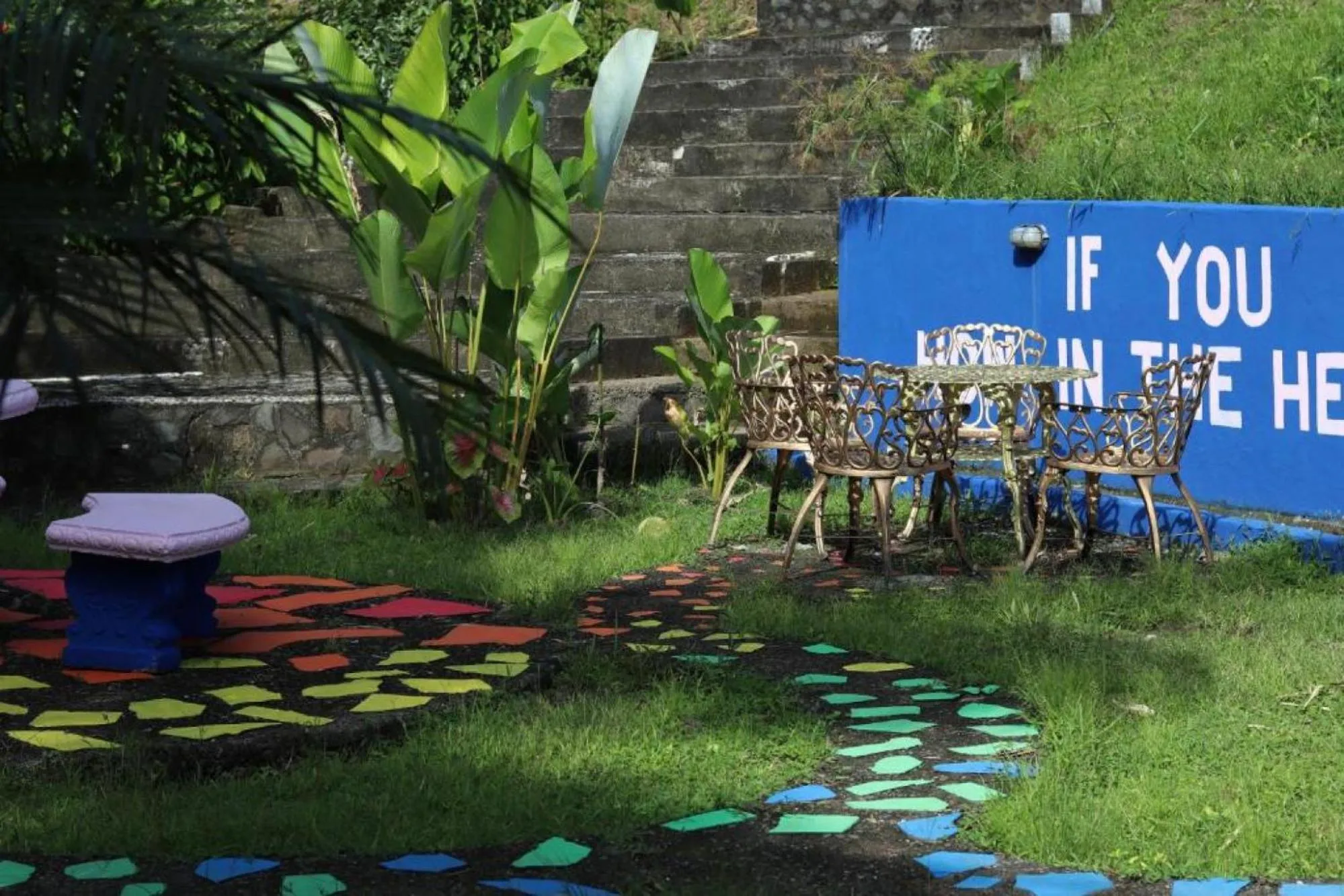 Garden in Planet B Hostel - Adults Only