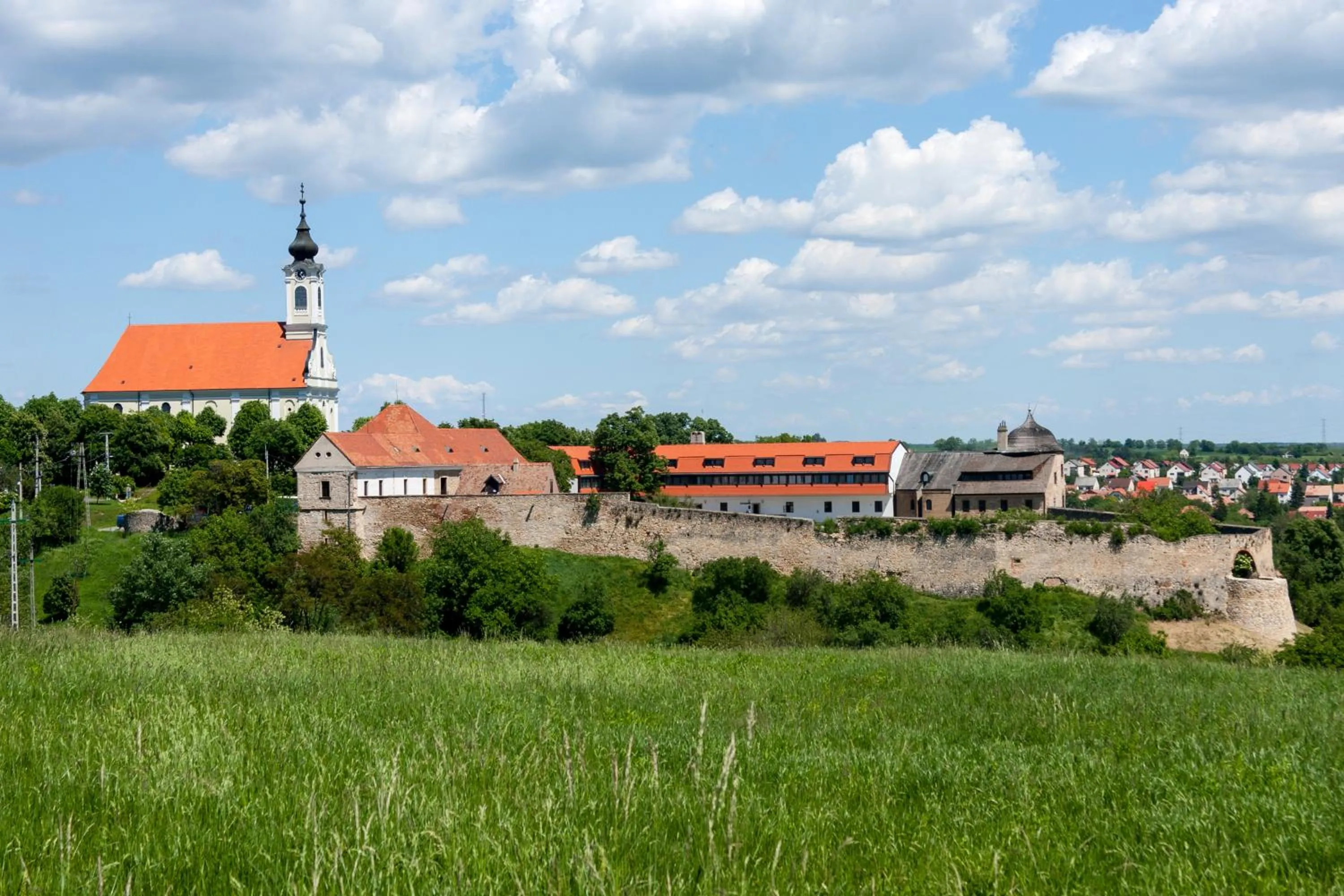 Landmark view in István Király Szálló