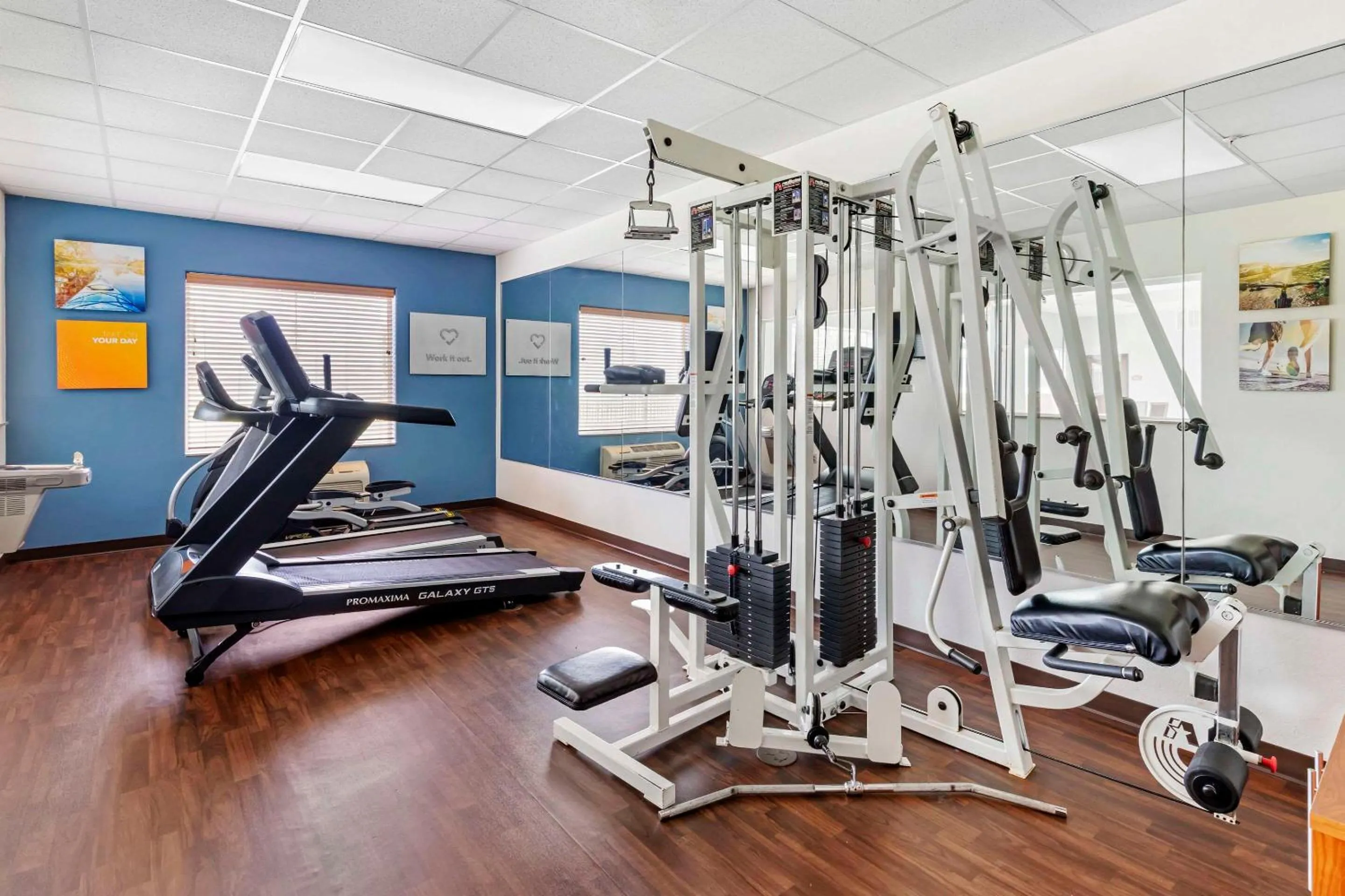 Fitness centre/facilities in Comfort Suites Palestine