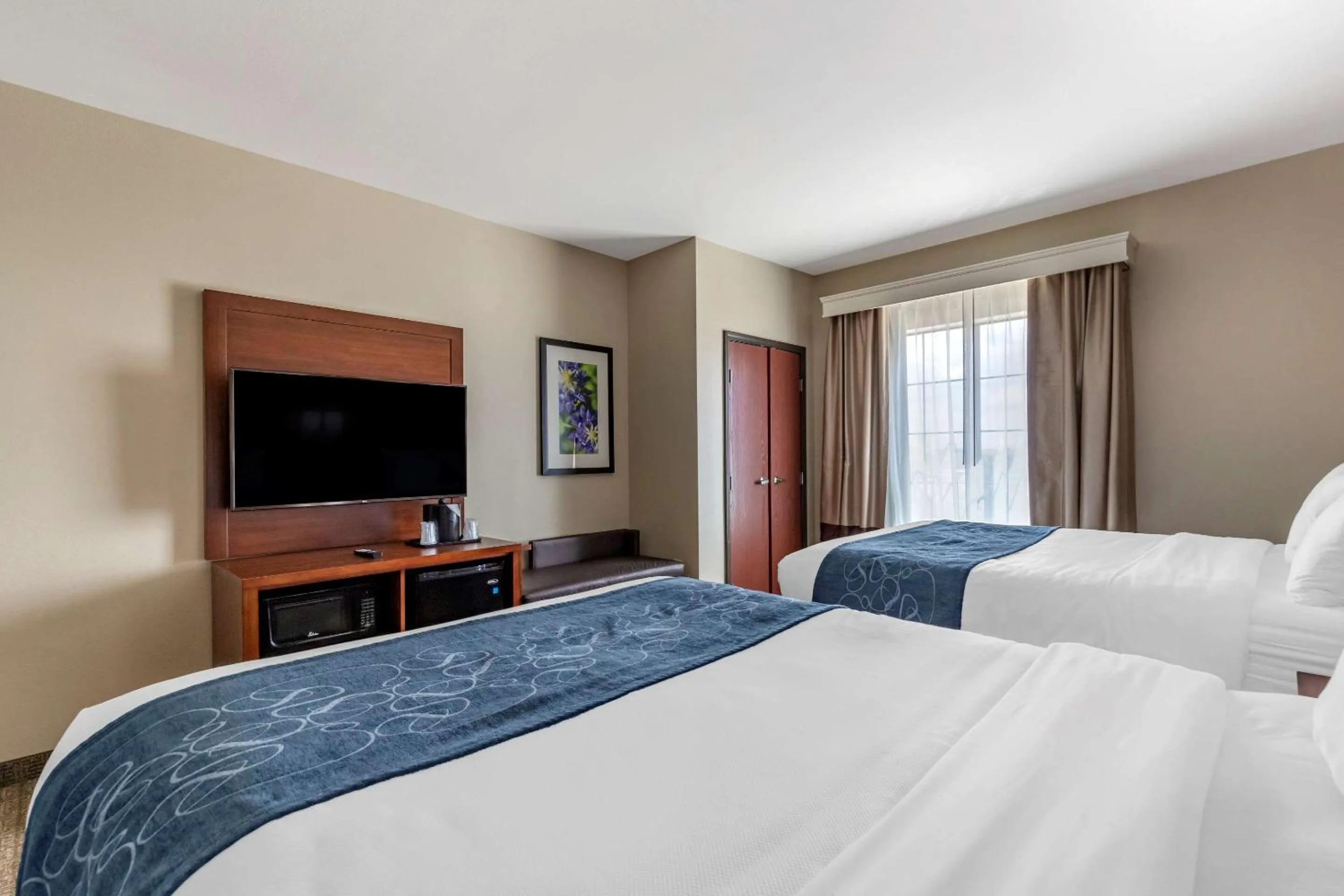 Photo of the whole room, Bed in Comfort Suites Buda - Austin South