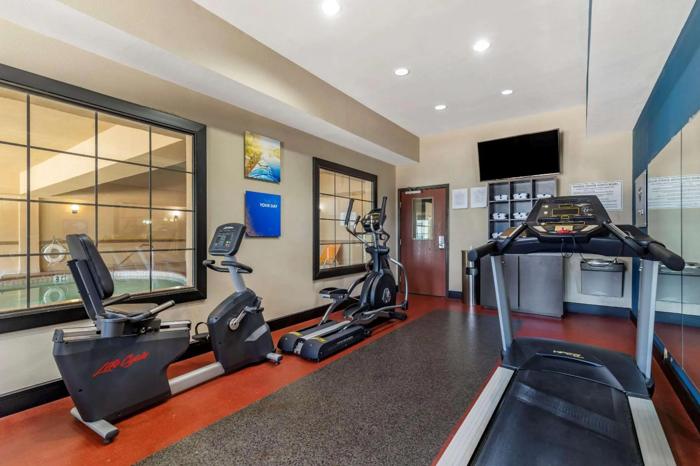 Fitness centre/facilities in Comfort Suites Buda - Austin South