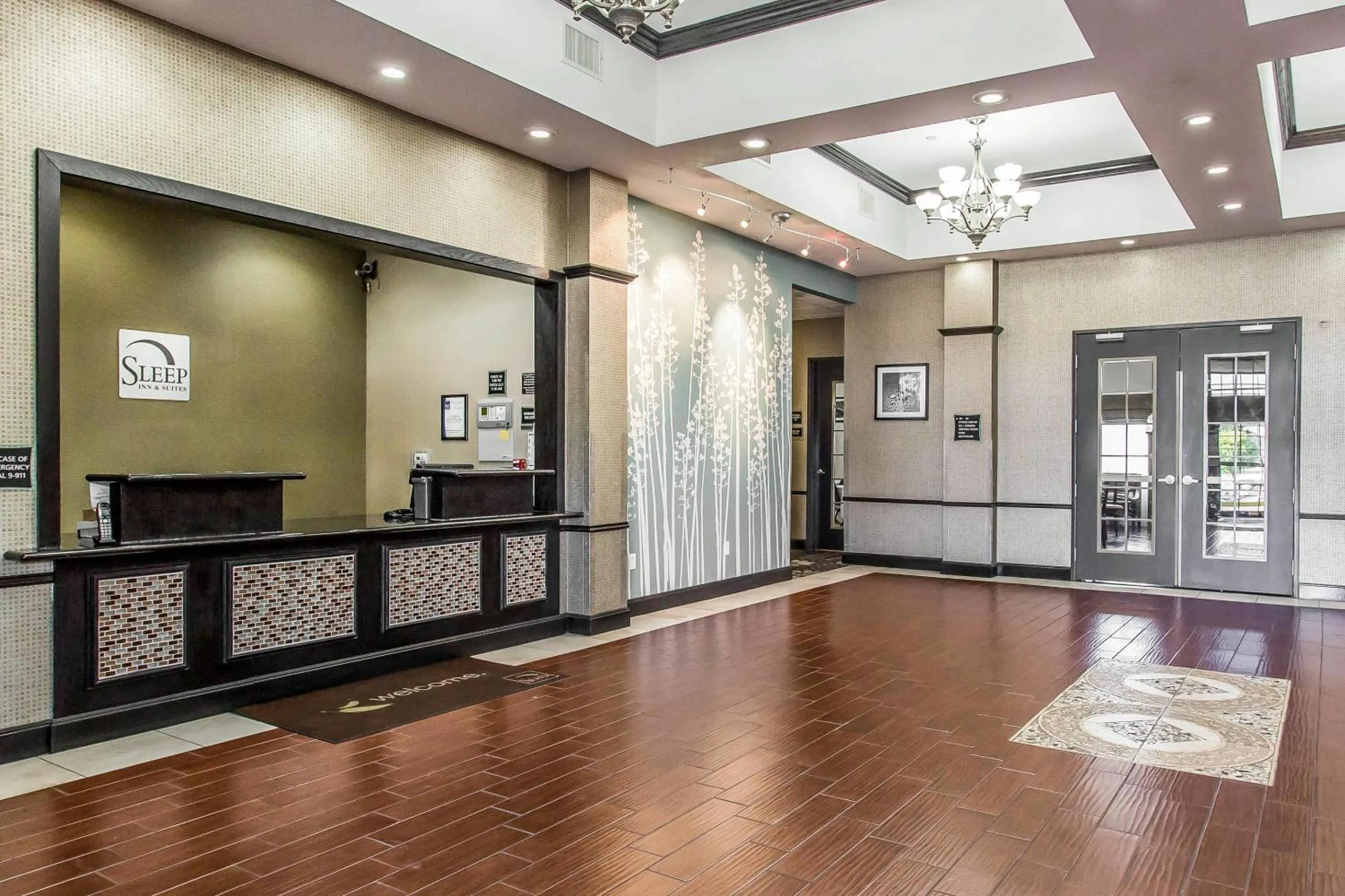 Lobby or reception in Sleep Inn & Suites West Medical Center