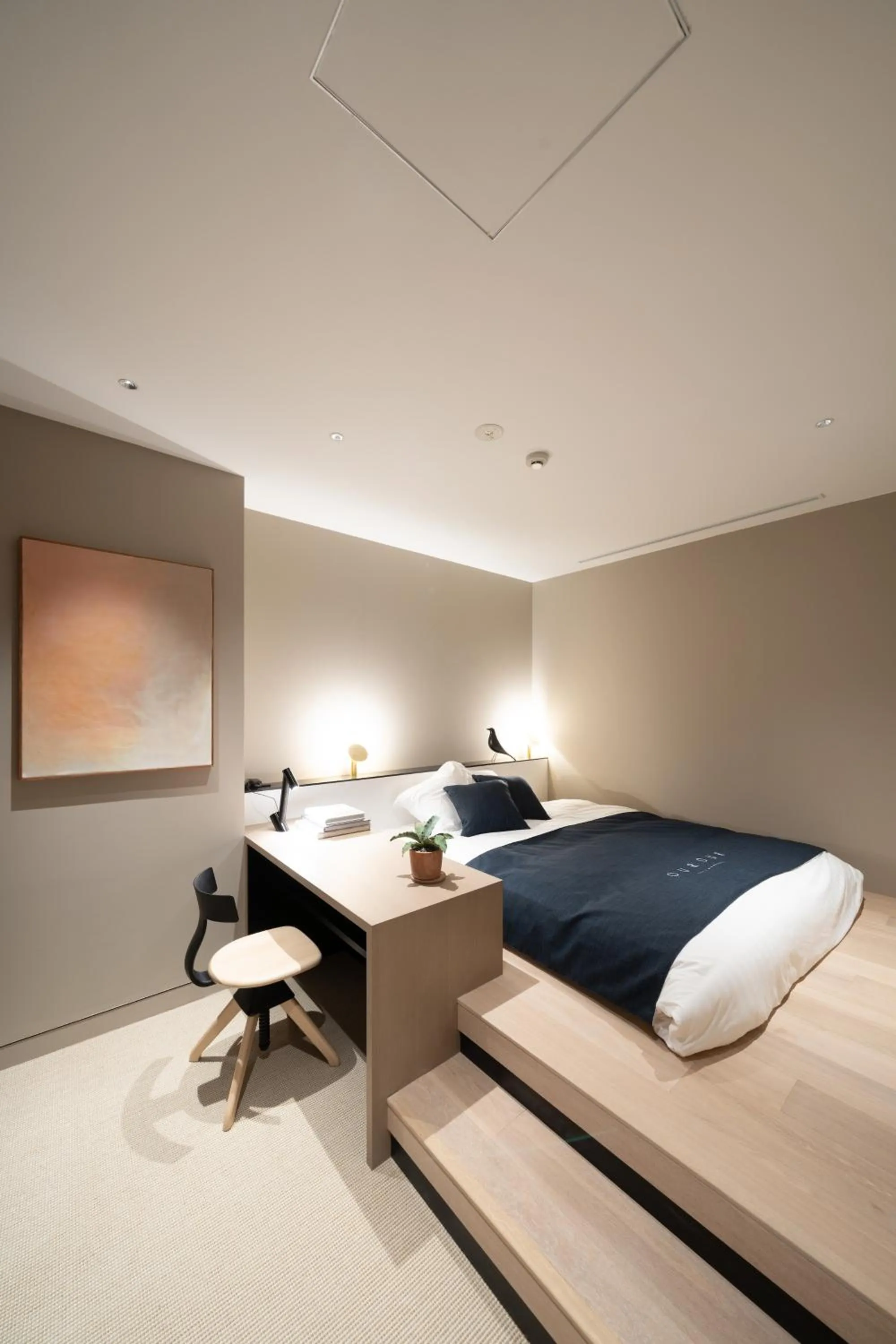 Photo of the whole room, Bed in CAFE/MINIMAL HOTEL OUR OUR