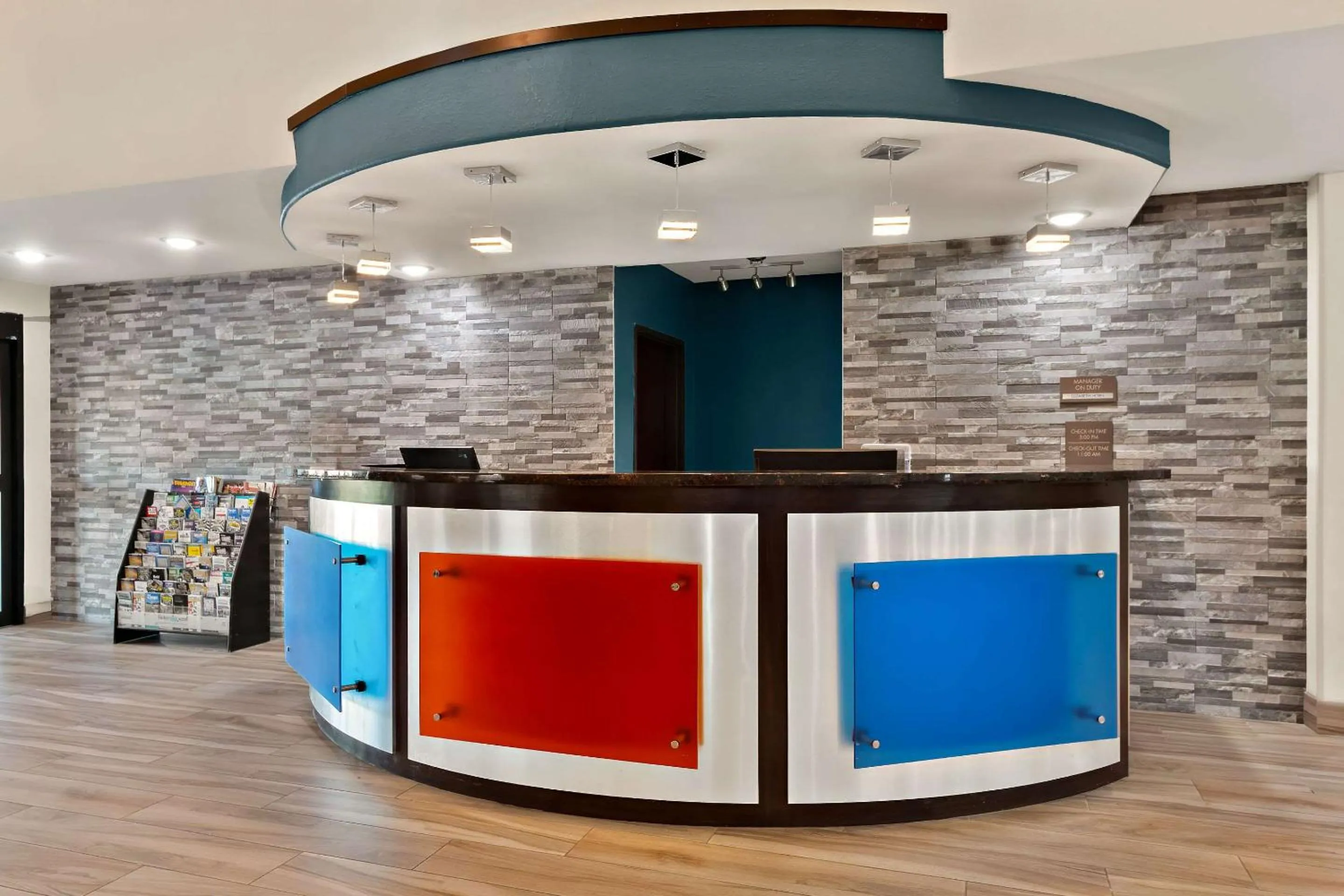 Lobby or reception in Comfort Suites Bastrop