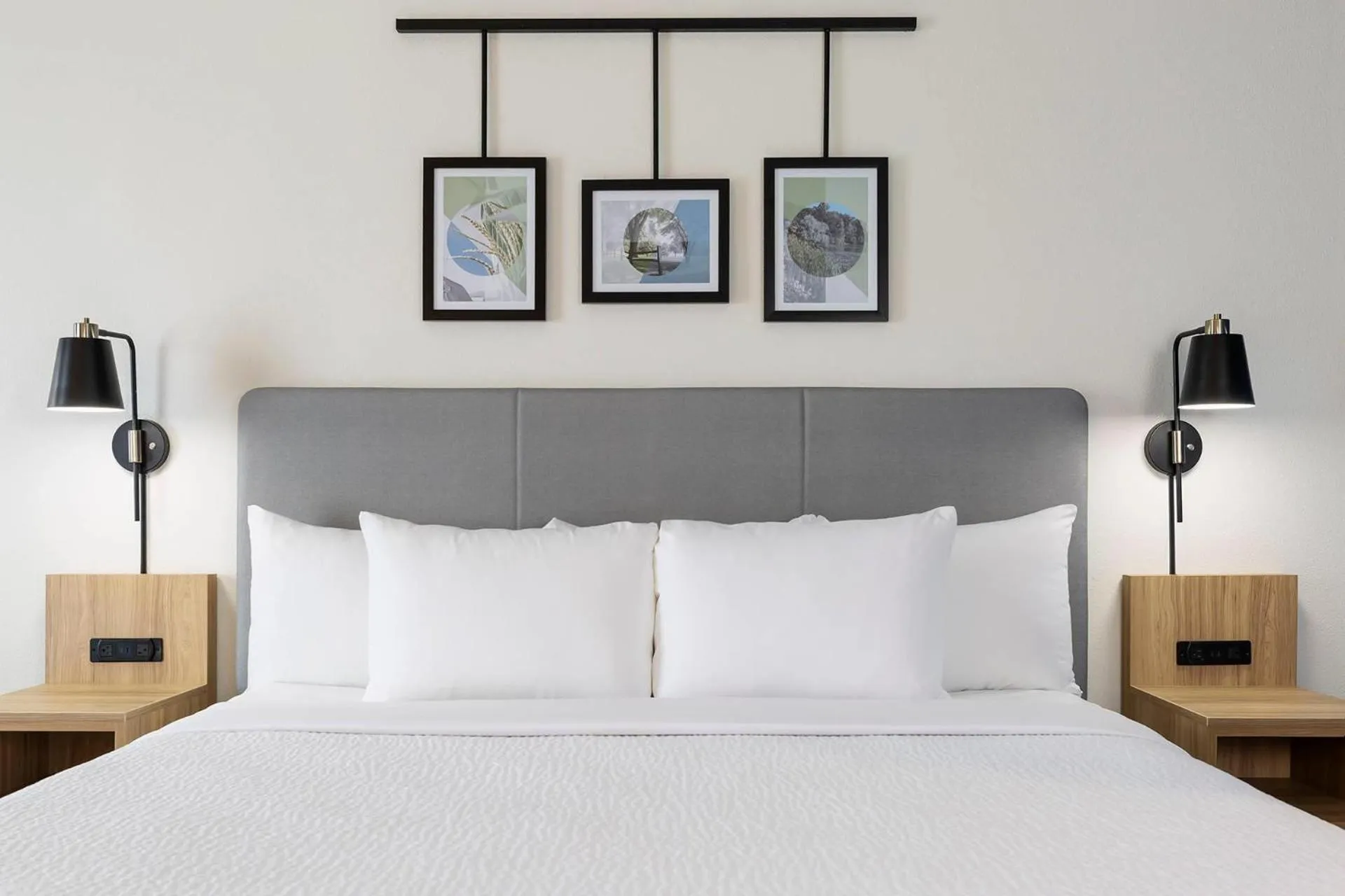 Bedroom, Bed in Sleep Inn & Suites Round Rock - Austin North