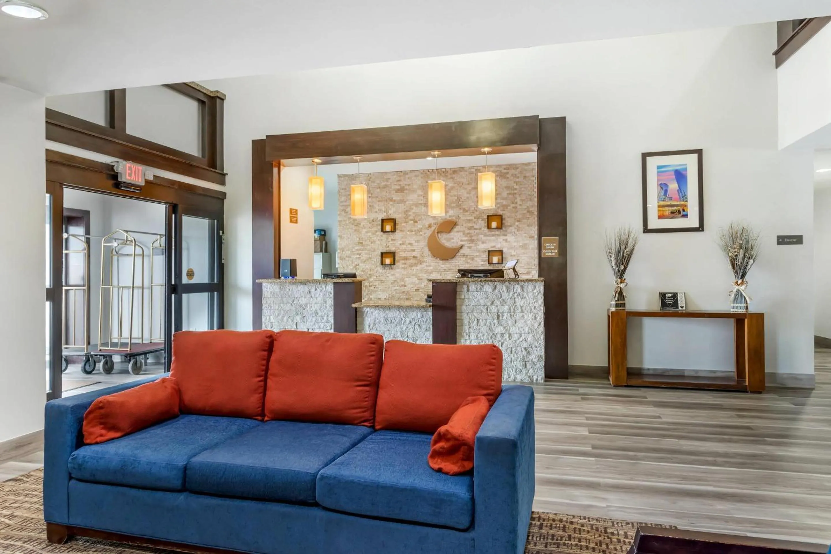 Lobby or reception in Comfort Inn & Suites Houston FM1960 - Champions