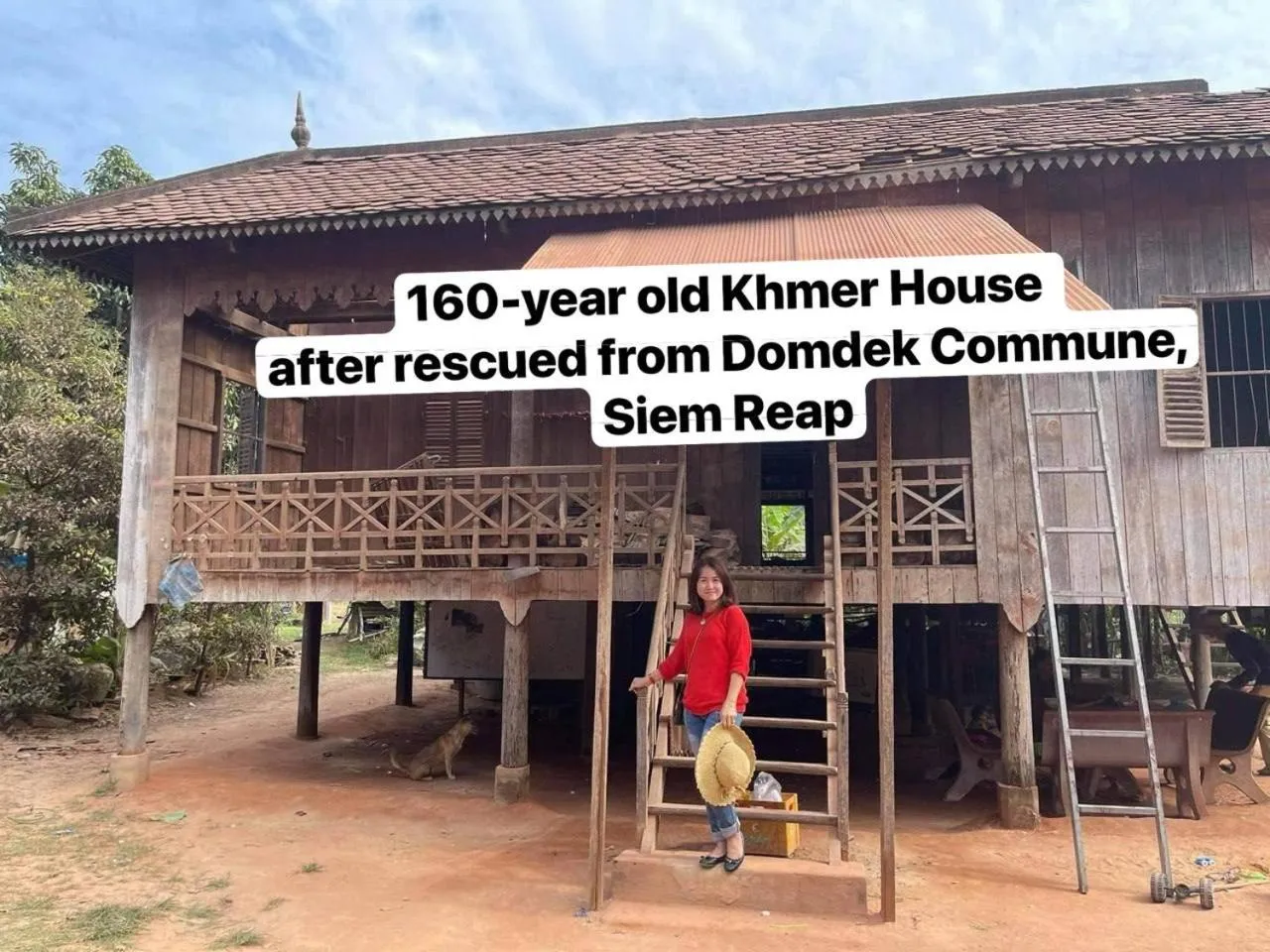 Property building in Dontrei Villa Angkor