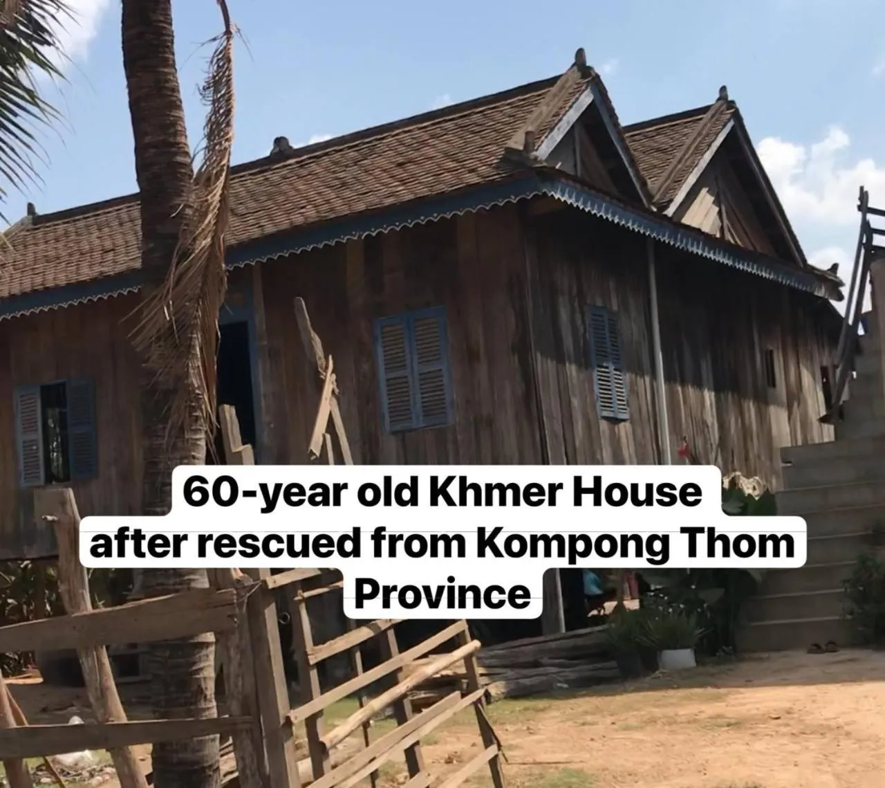 Property building in Dontrei Villa Angkor