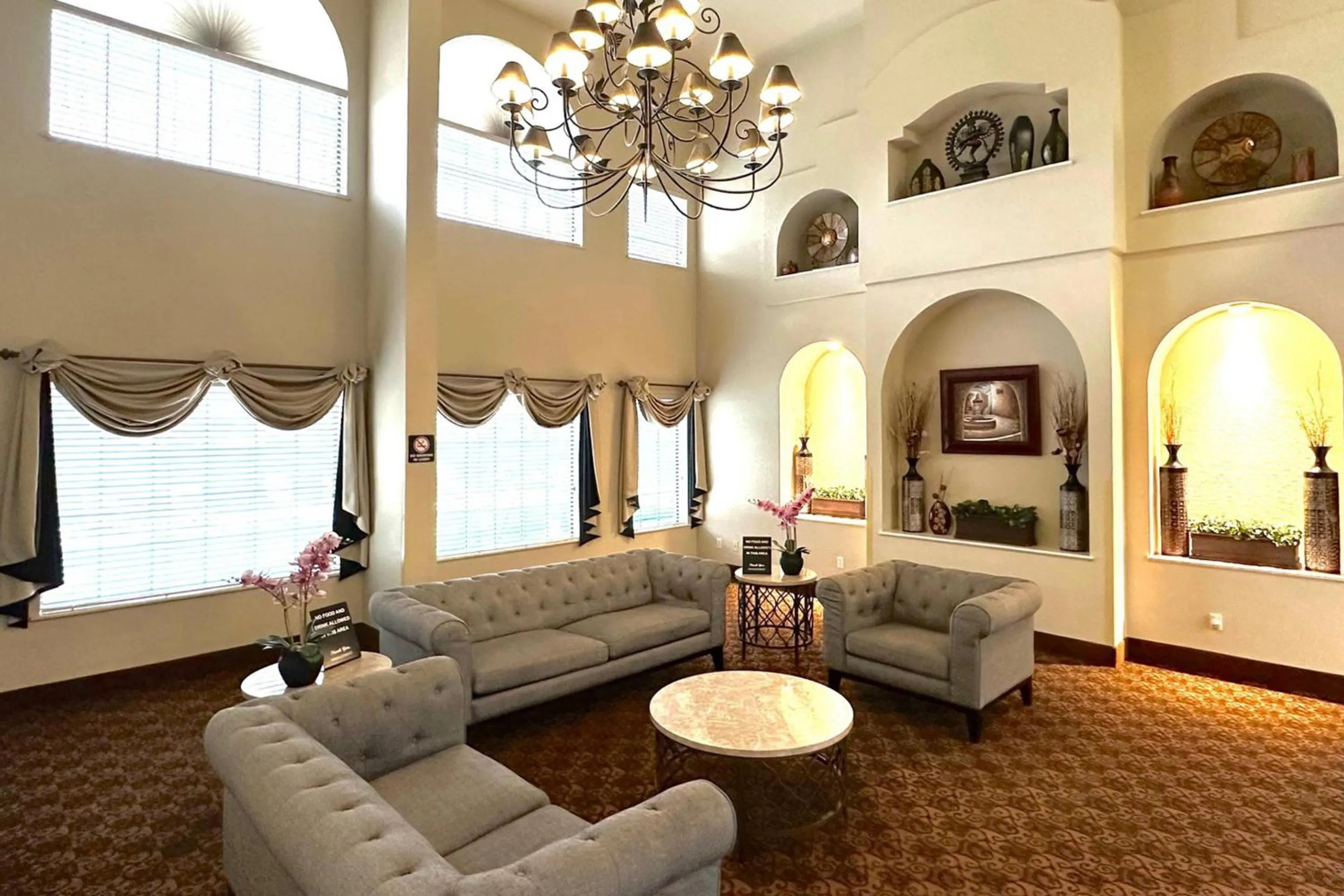 Lobby or reception in Quality Suites San Antonio Brooks City Base