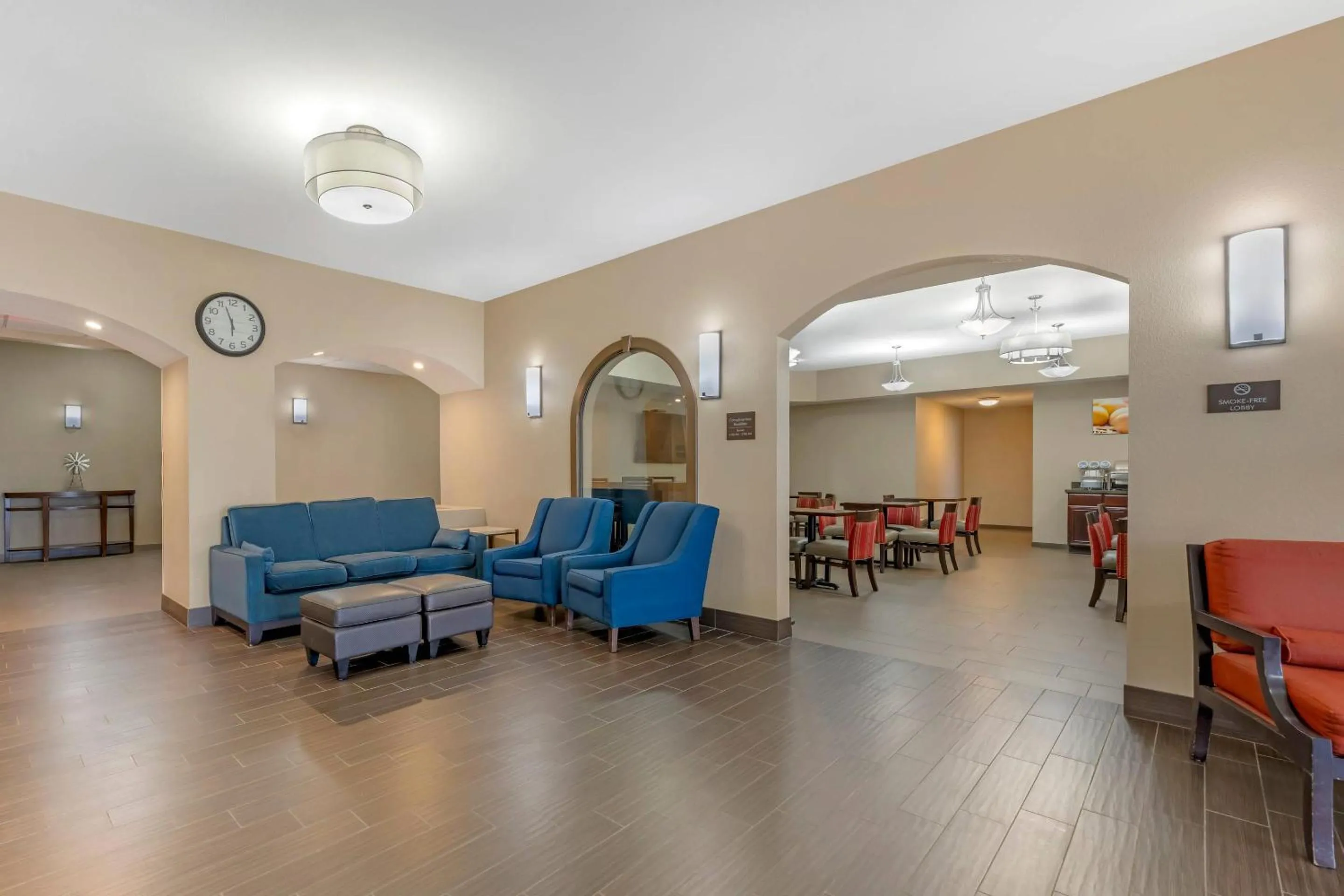 Lobby or reception in Comfort Inn I-20 Midland Stanton