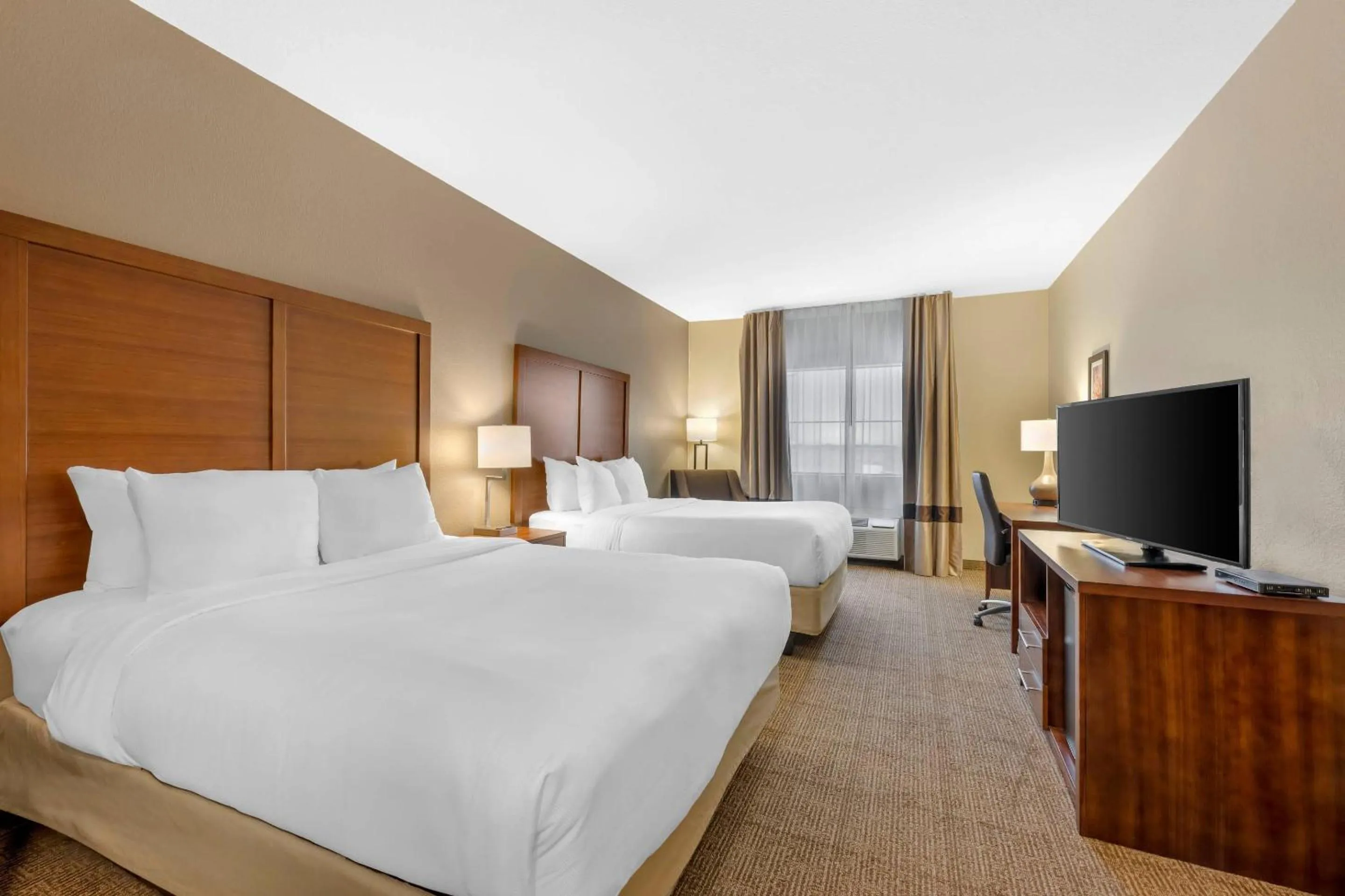 Bedroom in Comfort Inn I-20 Midland Stanton