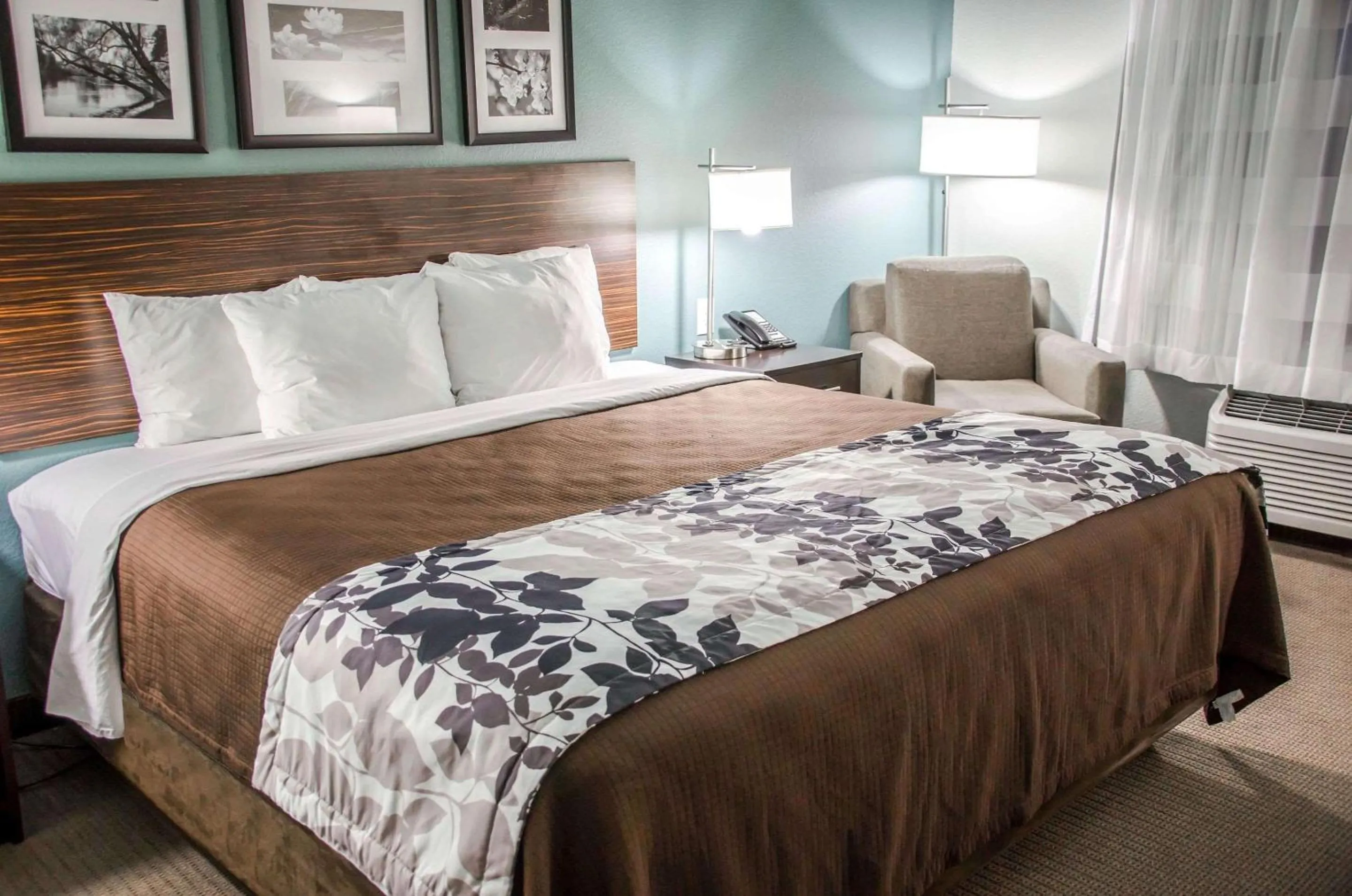 Photo of the whole room in Sleep Inn & Suites Center