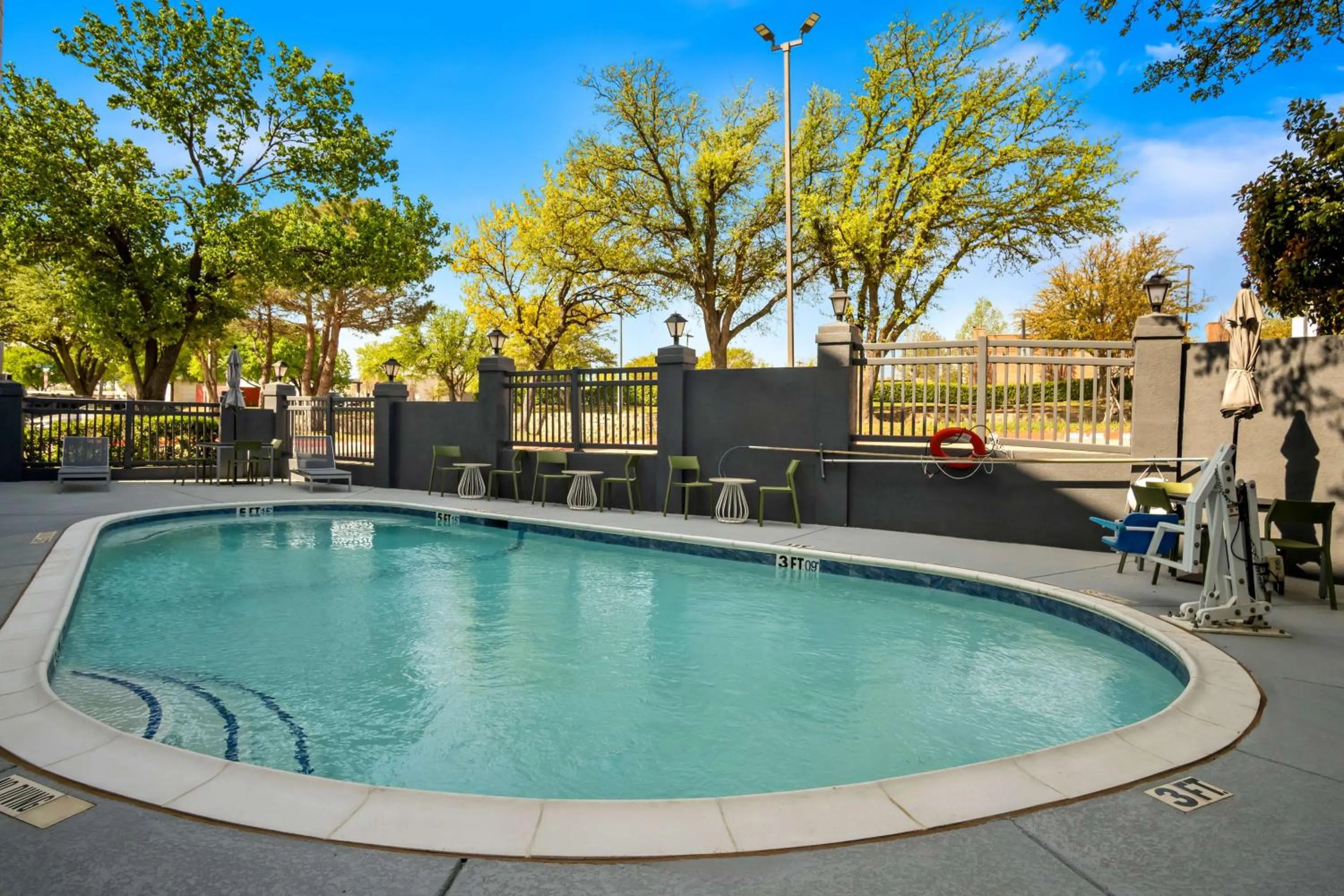 Pool view in Spark By Hilton Grapevine DFW North