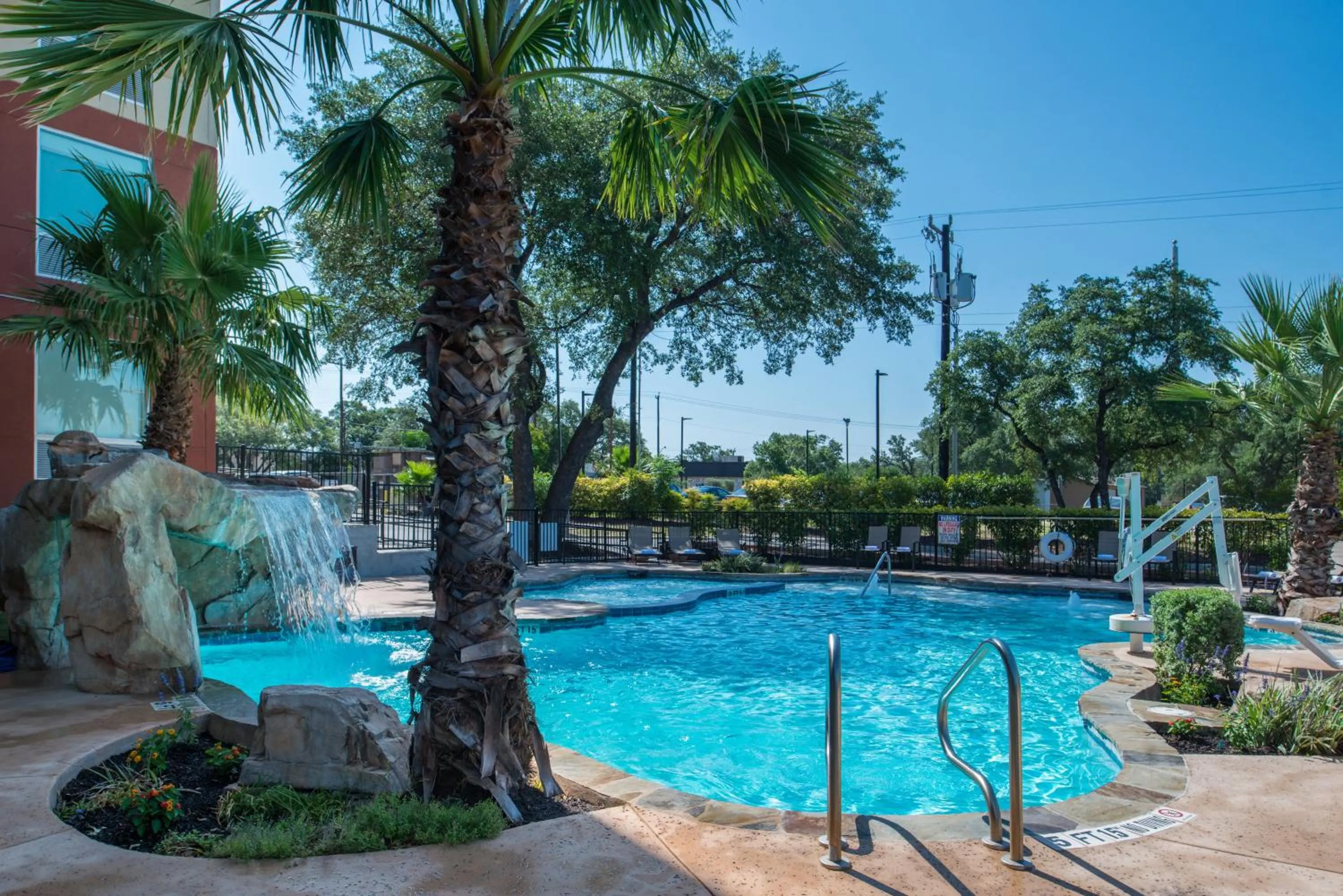 Swimming pool in Holiday Inn Express & Suites San Antonio Medical - Six Flags by IHG