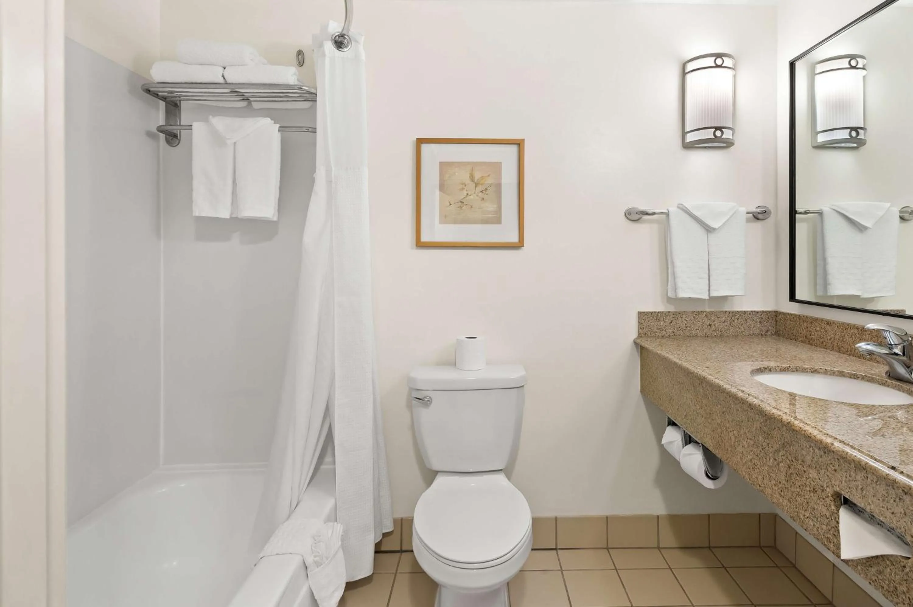 Bathroom in Best Western Ontario Mills Mall