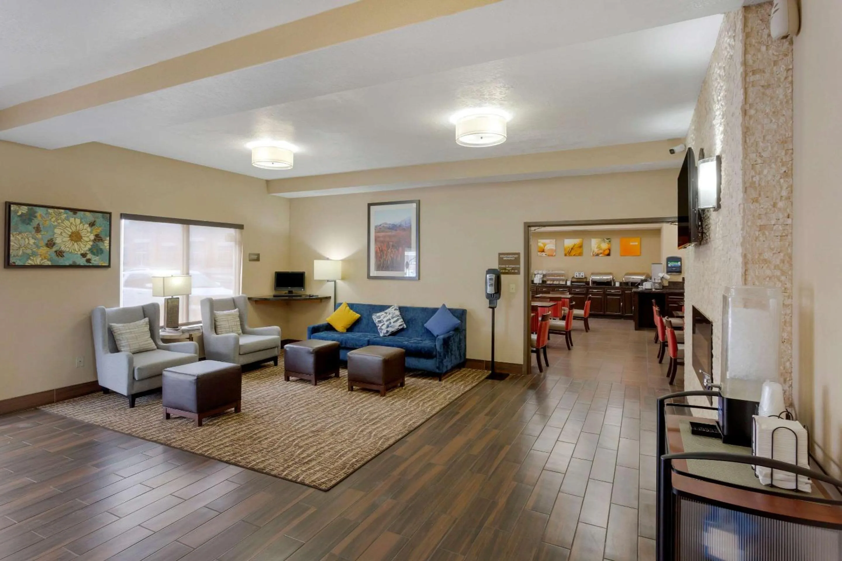 Lobby or reception in Comfort Inn & Suites Woods Cross - Salt Lake City North