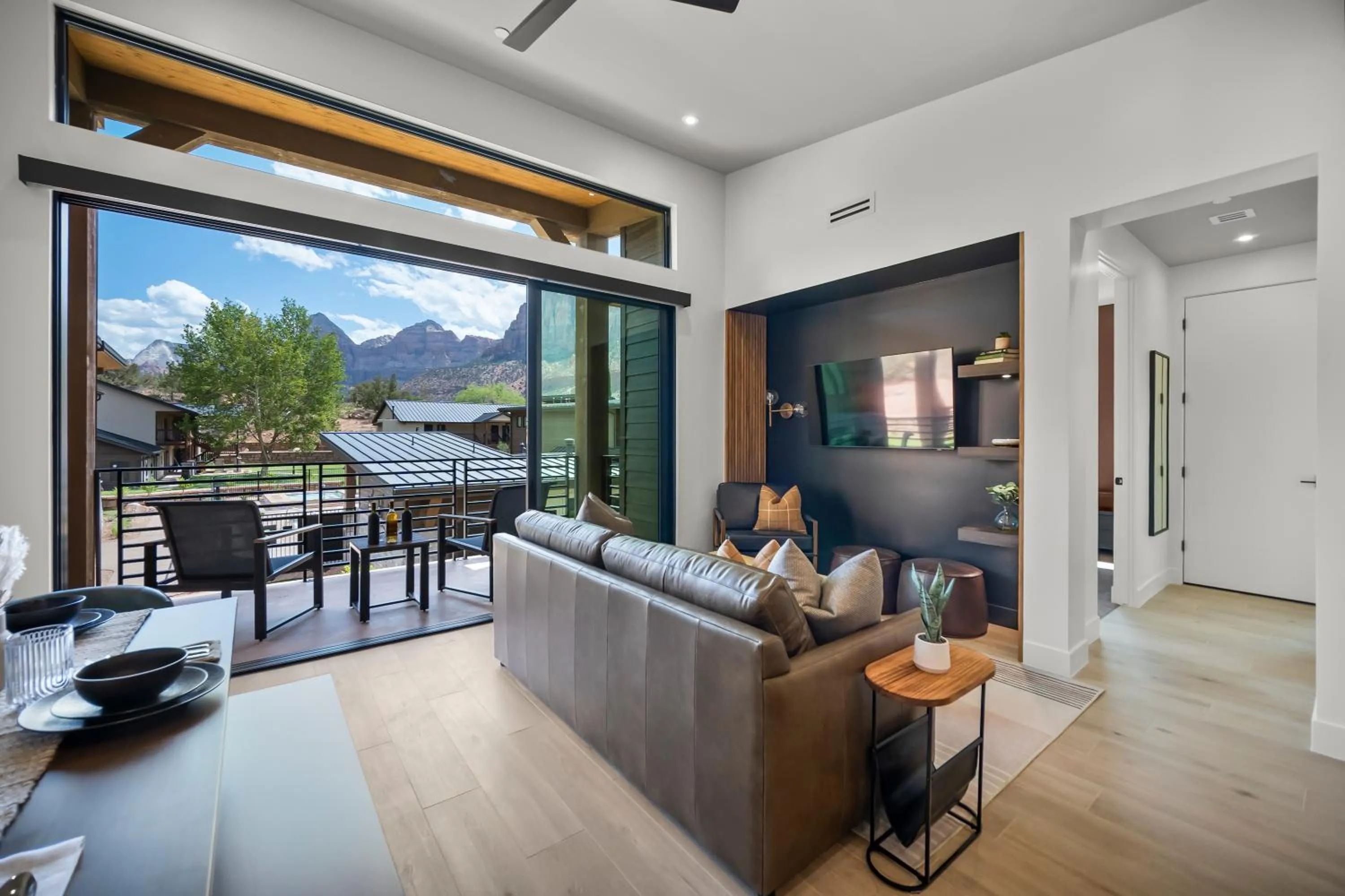 Living room in Montclair at Zion