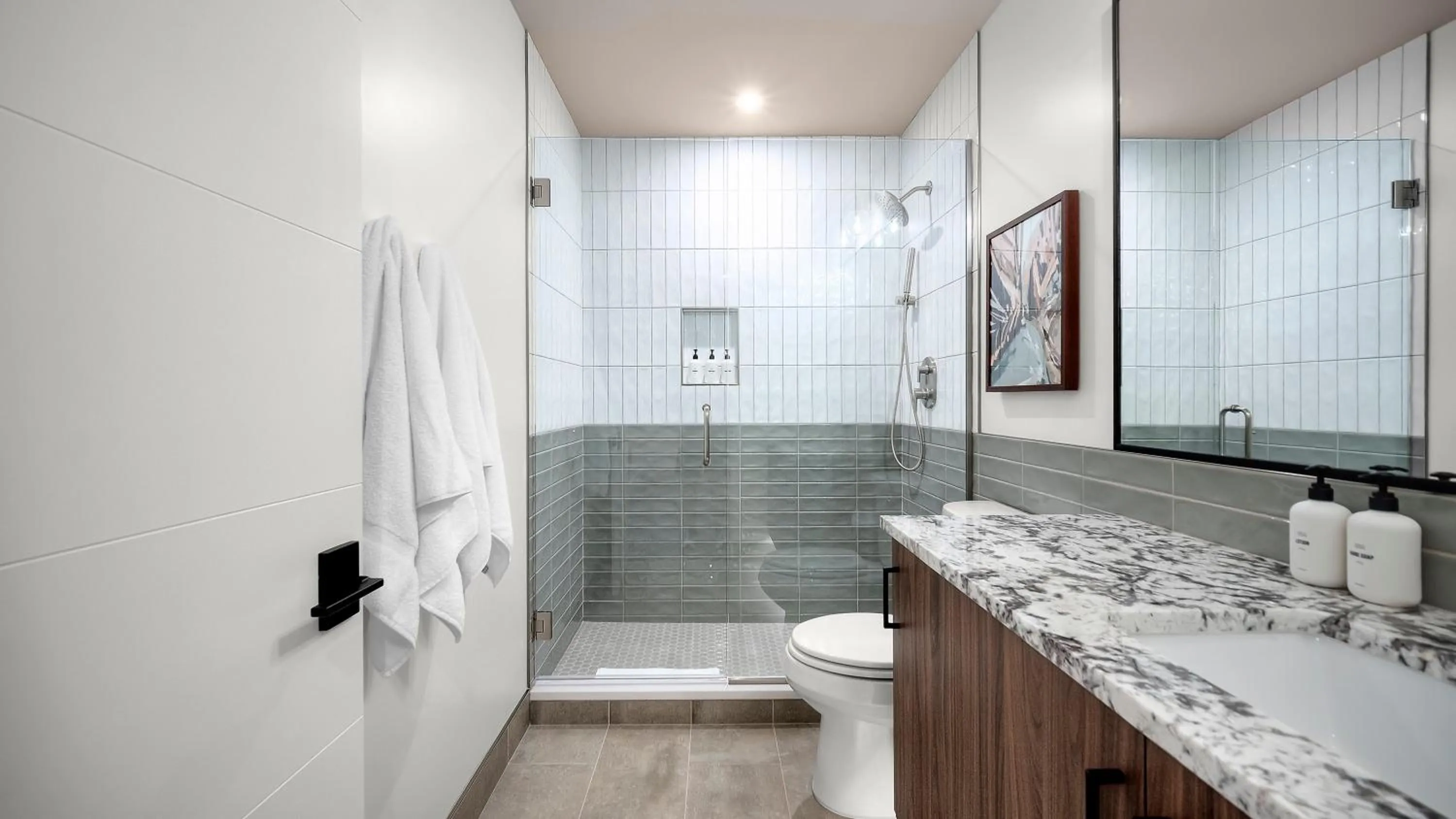 Shower in Montclair at Zion