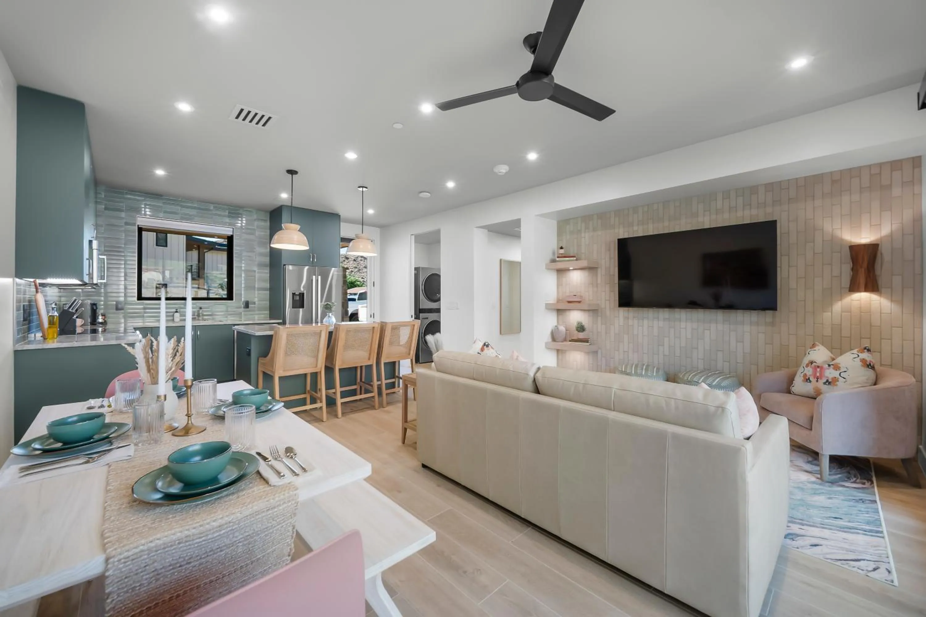 Living room in Montclair at Zion