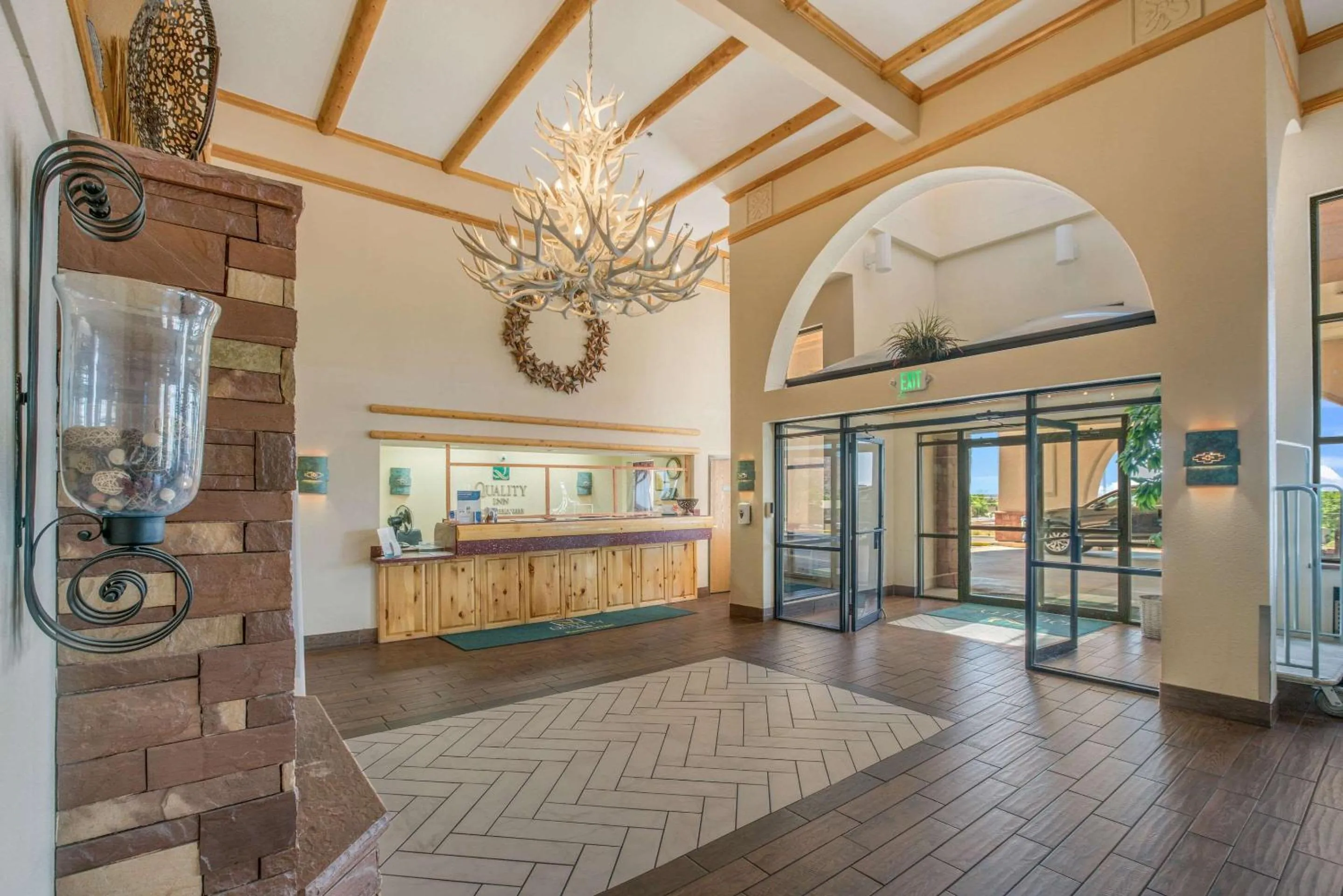 Lobby or reception in Quality Inn Kanab National Park Area