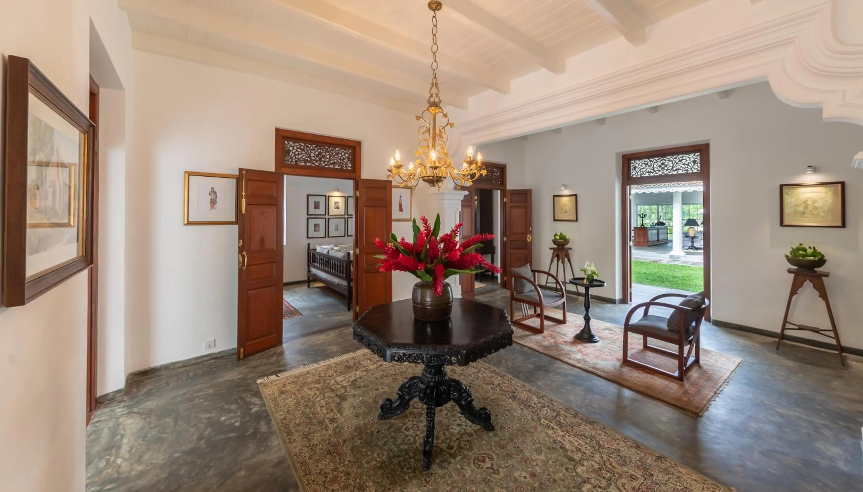 Living room in Nyne Hotels Leela Walauwwa - Bentota