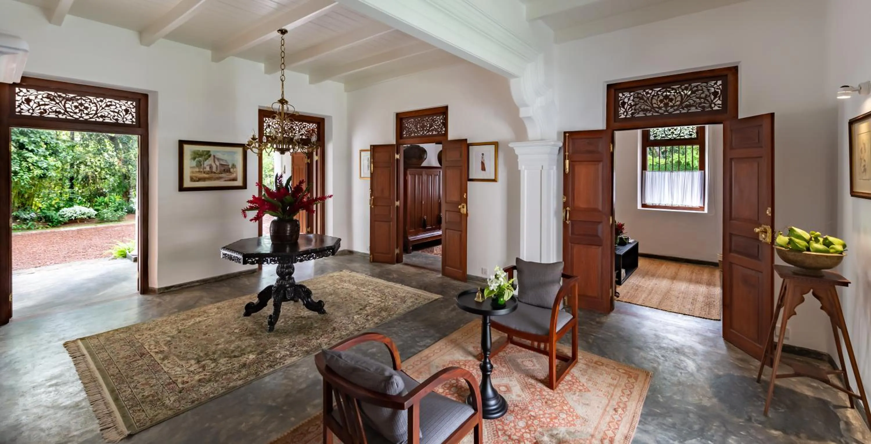 Living room in Nyne Hotels Leela Walauwwa - Bentota