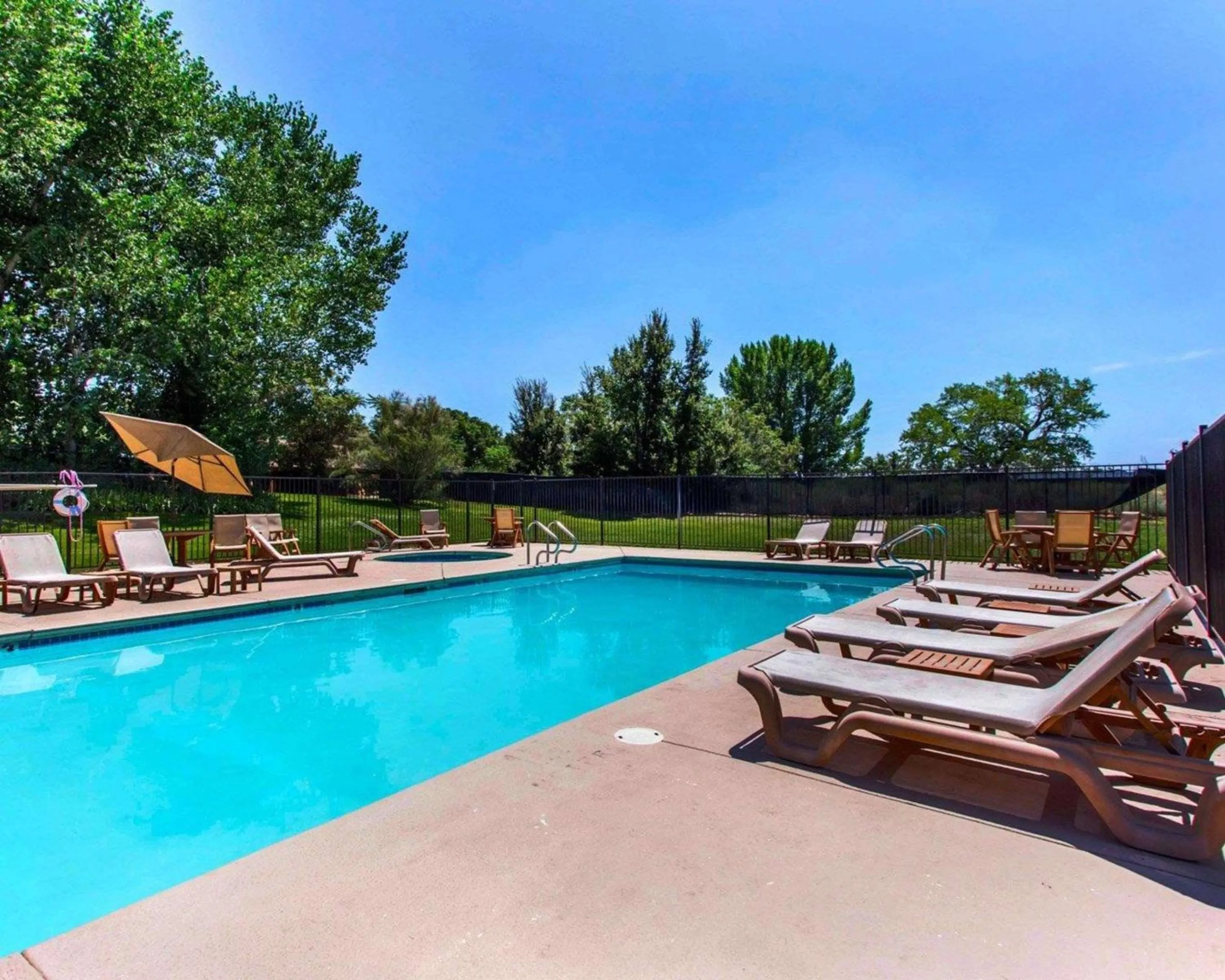 On site in Rodeway Inn