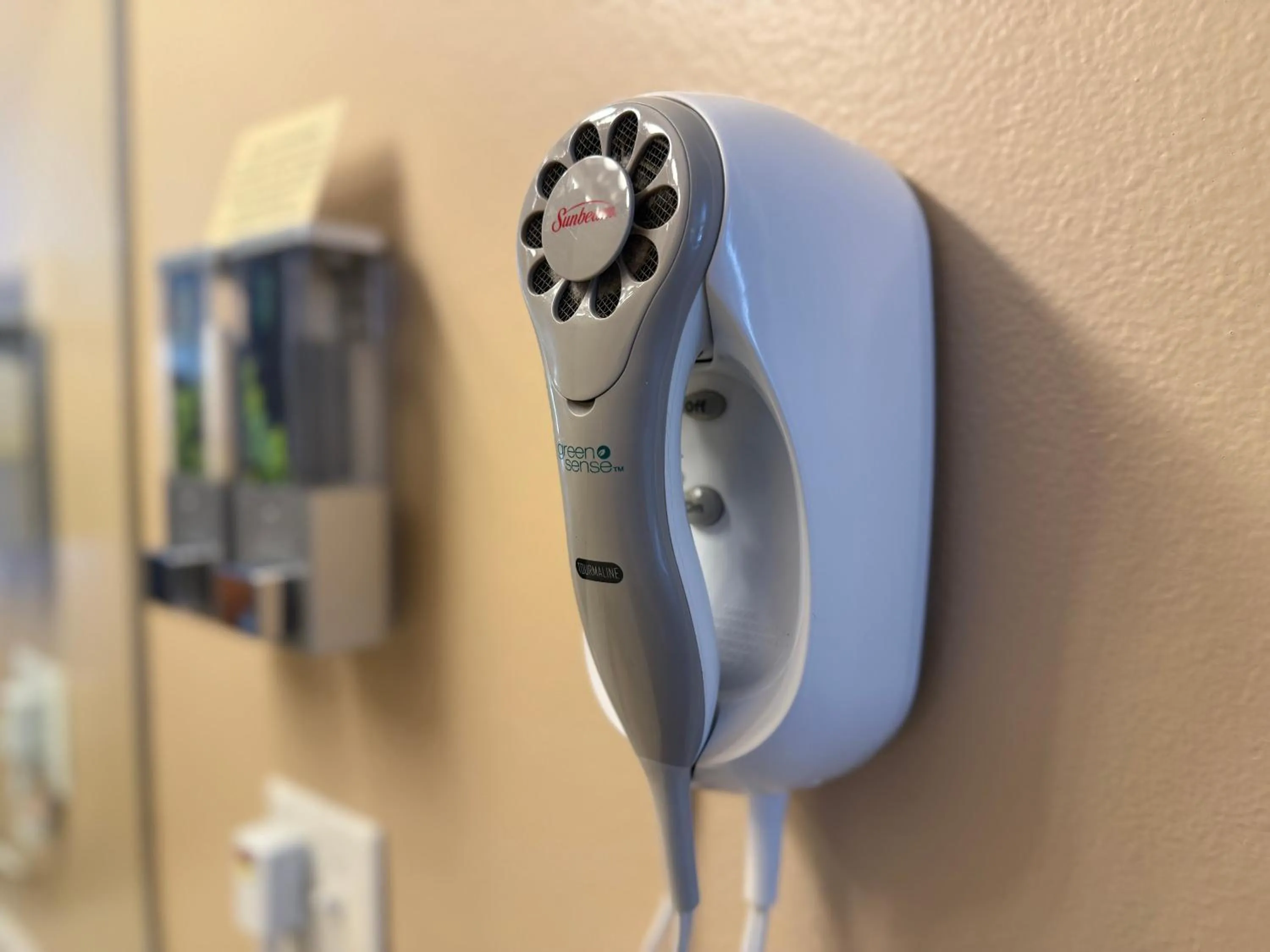 hair dryier in Cathedral Valley Inn