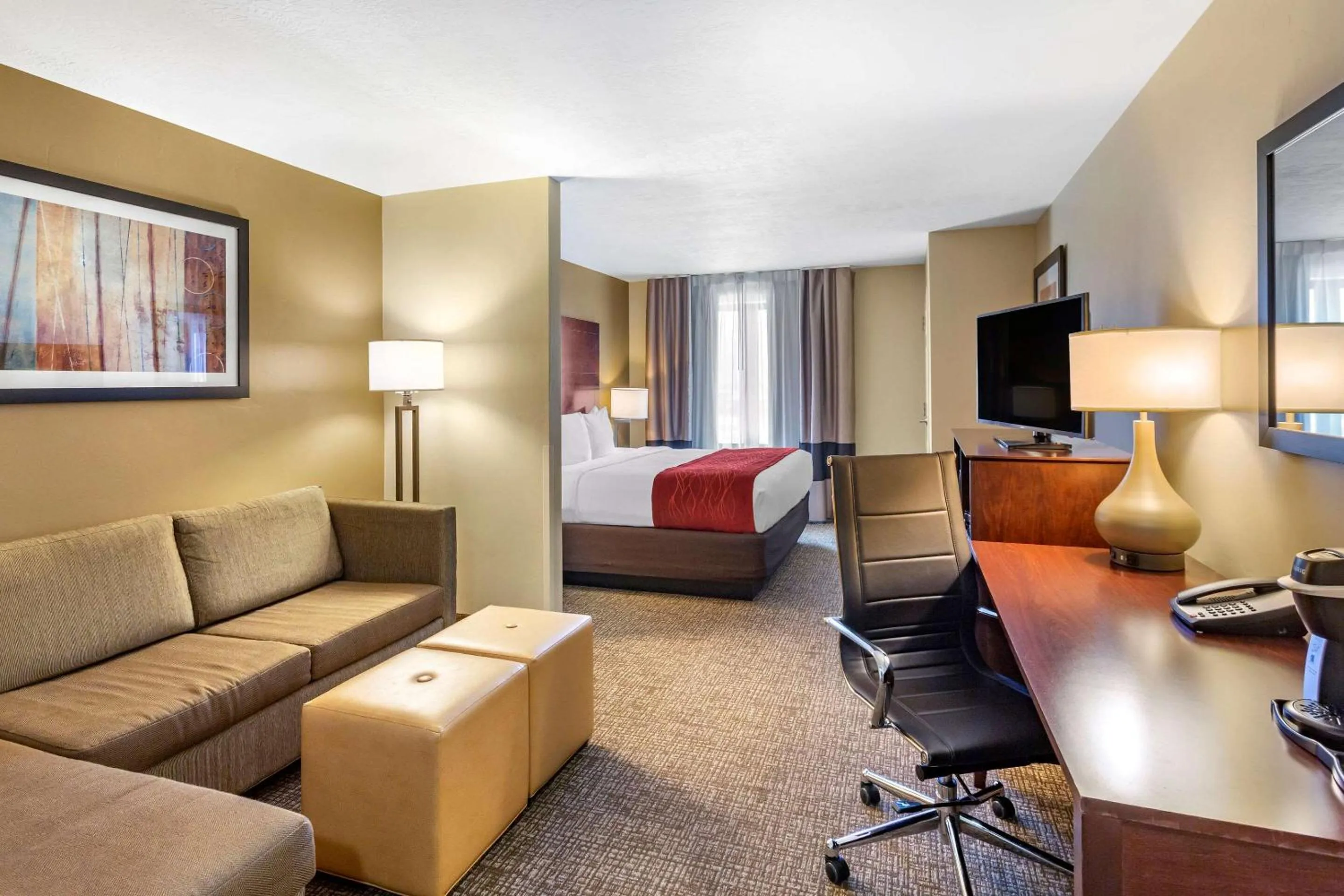 Photo of the whole room in Comfort Inn & Suites Tooele-Salt Lake City