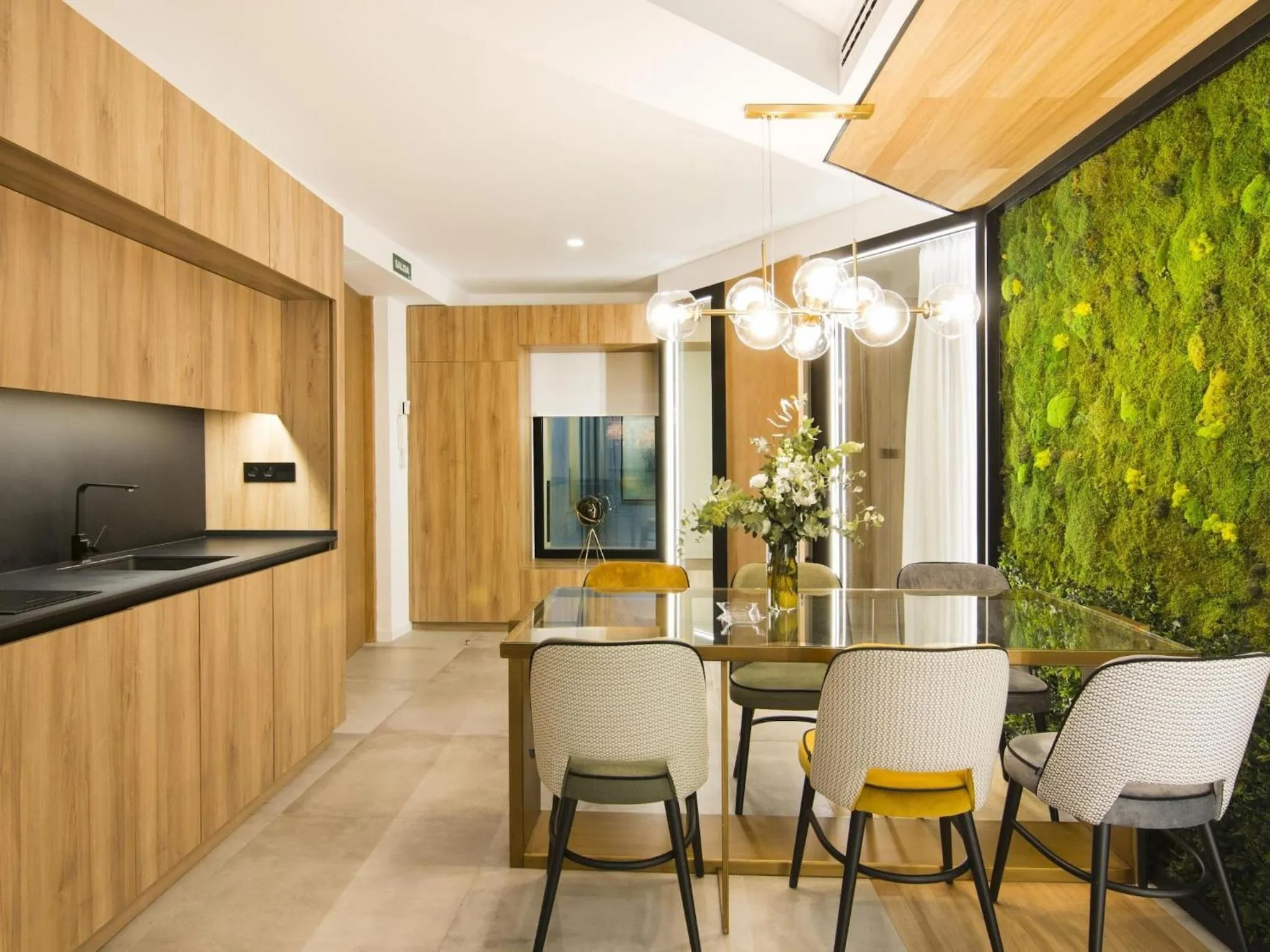 Kitchen or kitchenette in ChezmoiHomes Luxury Alhambra Penthouse Collection