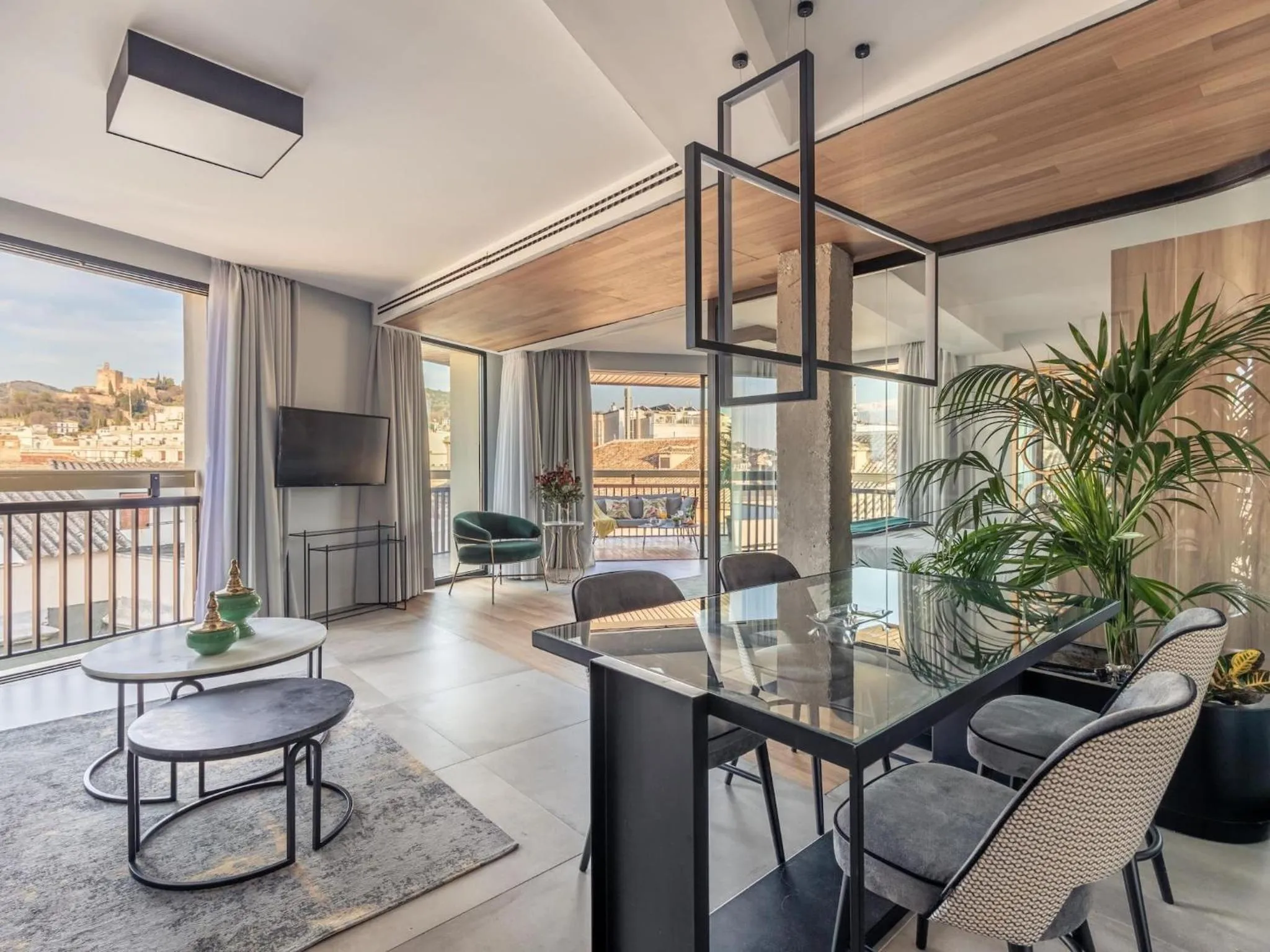 Living room in ChezmoiHomes Luxury Alhambra Penthouse Collection