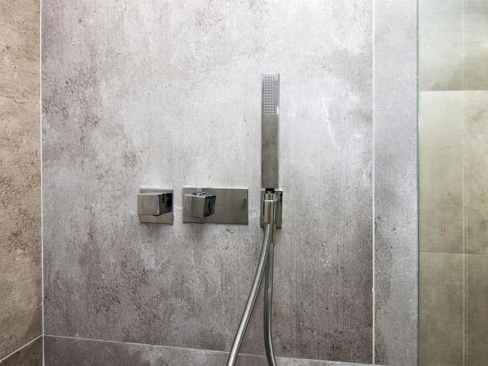 Shower in ChezmoiHomes Luxury Alhambra Penthouse Collection