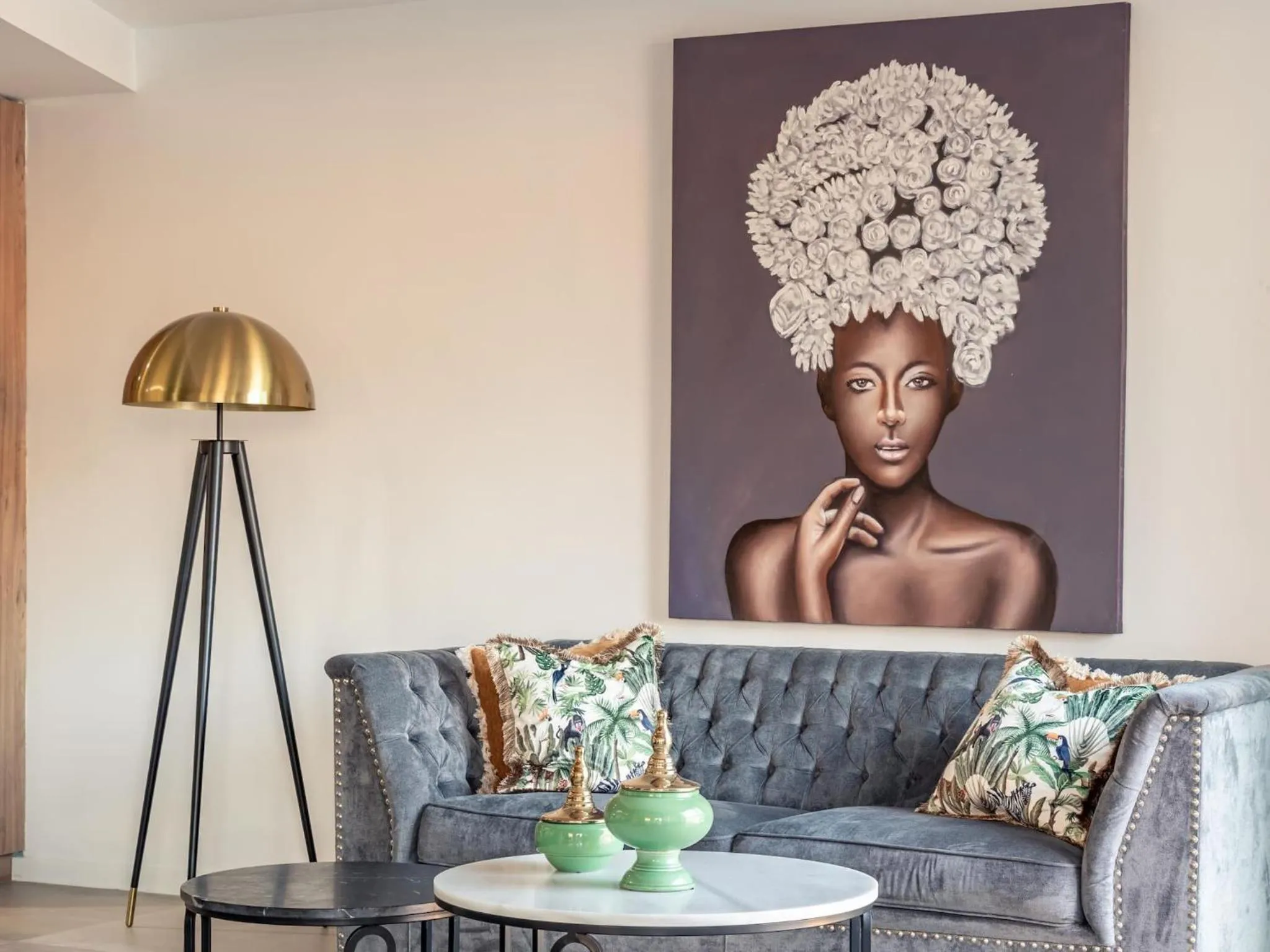 Living room in ChezmoiHomes Luxury Alhambra Penthouse Collection