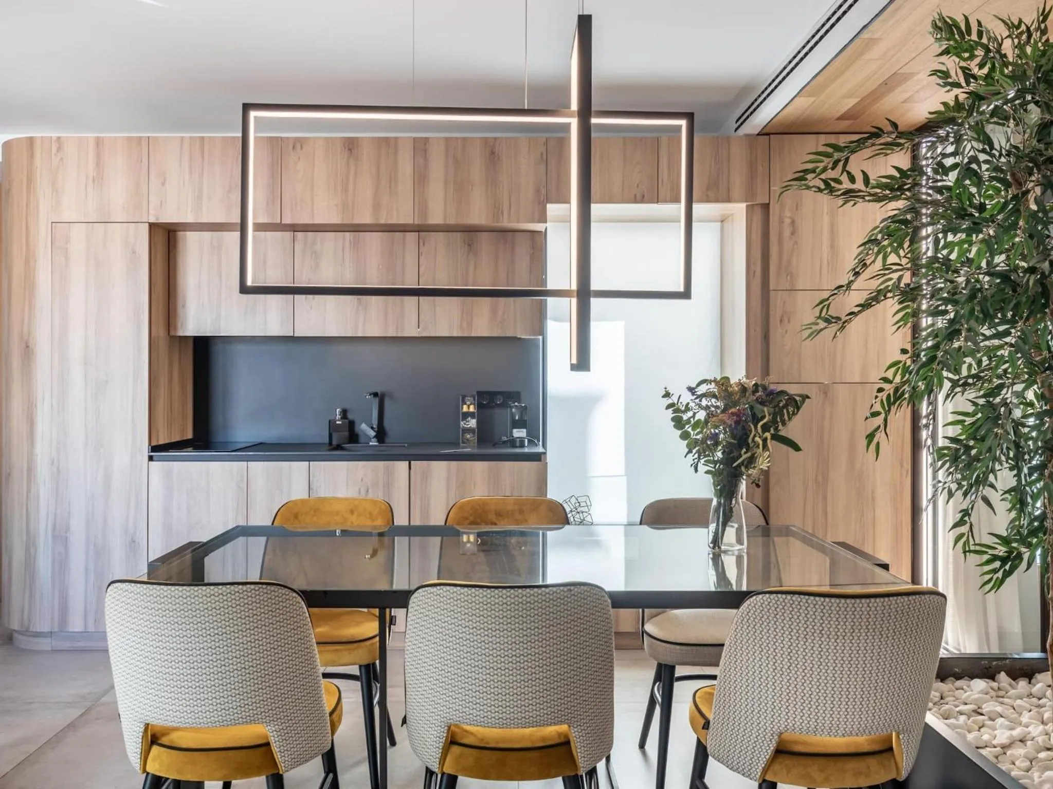 Kitchen or kitchenette in ChezmoiHomes Luxury Alhambra Penthouse Collection