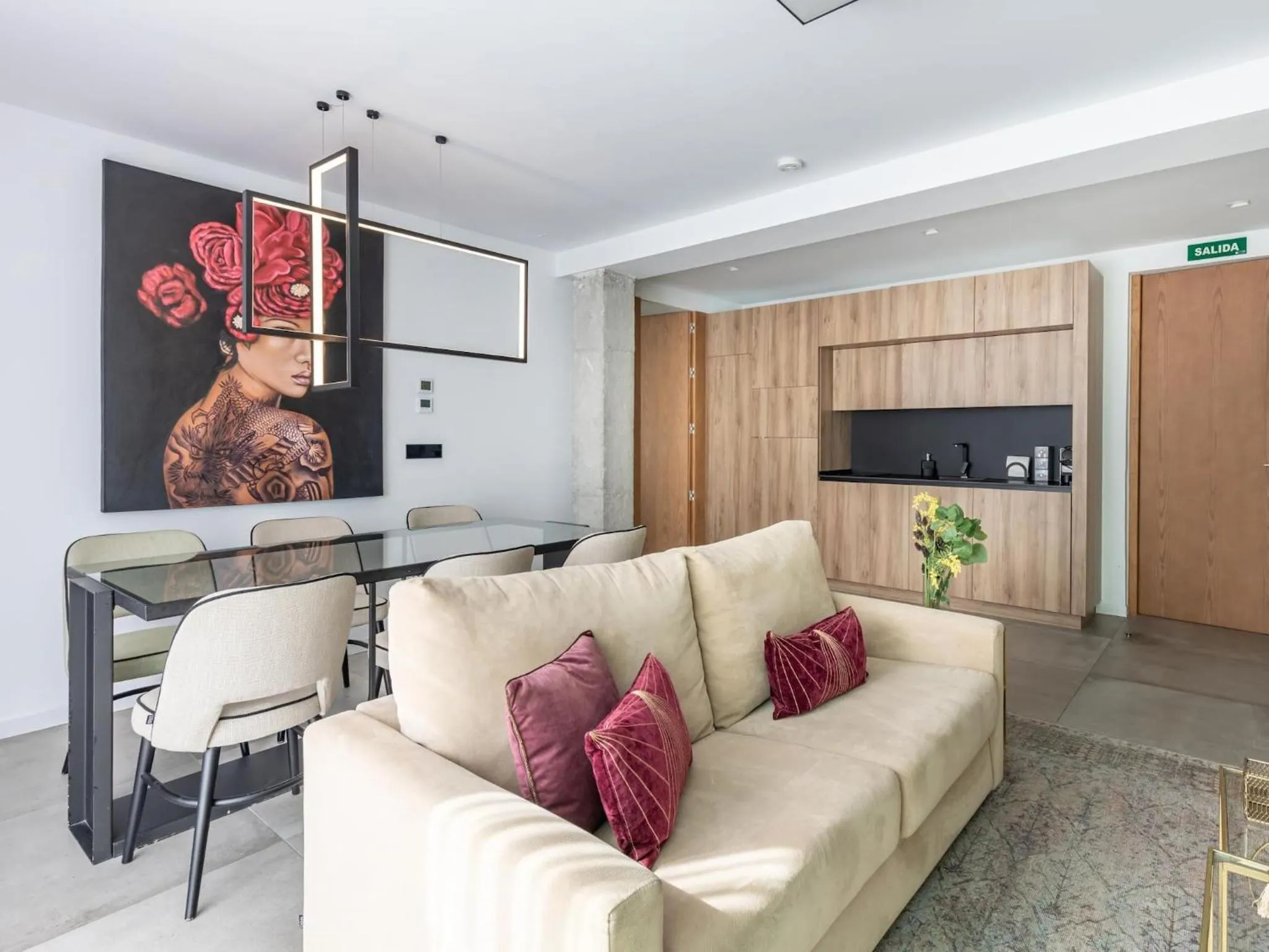 Kitchen or kitchenette in ChezmoiHomes Luxury Alhambra Penthouse Collection