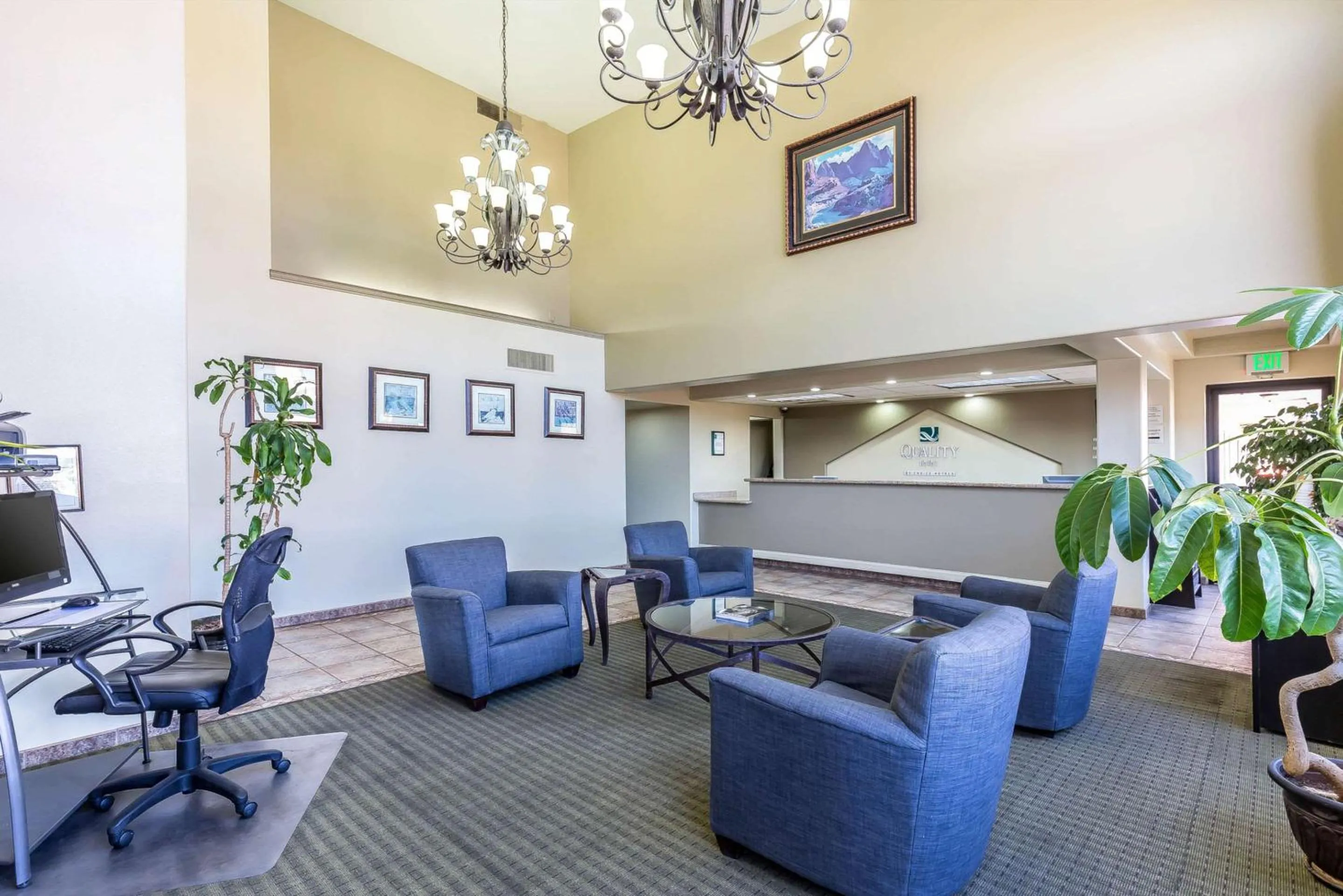 Lobby or reception in Quality Inn Washington - St George North