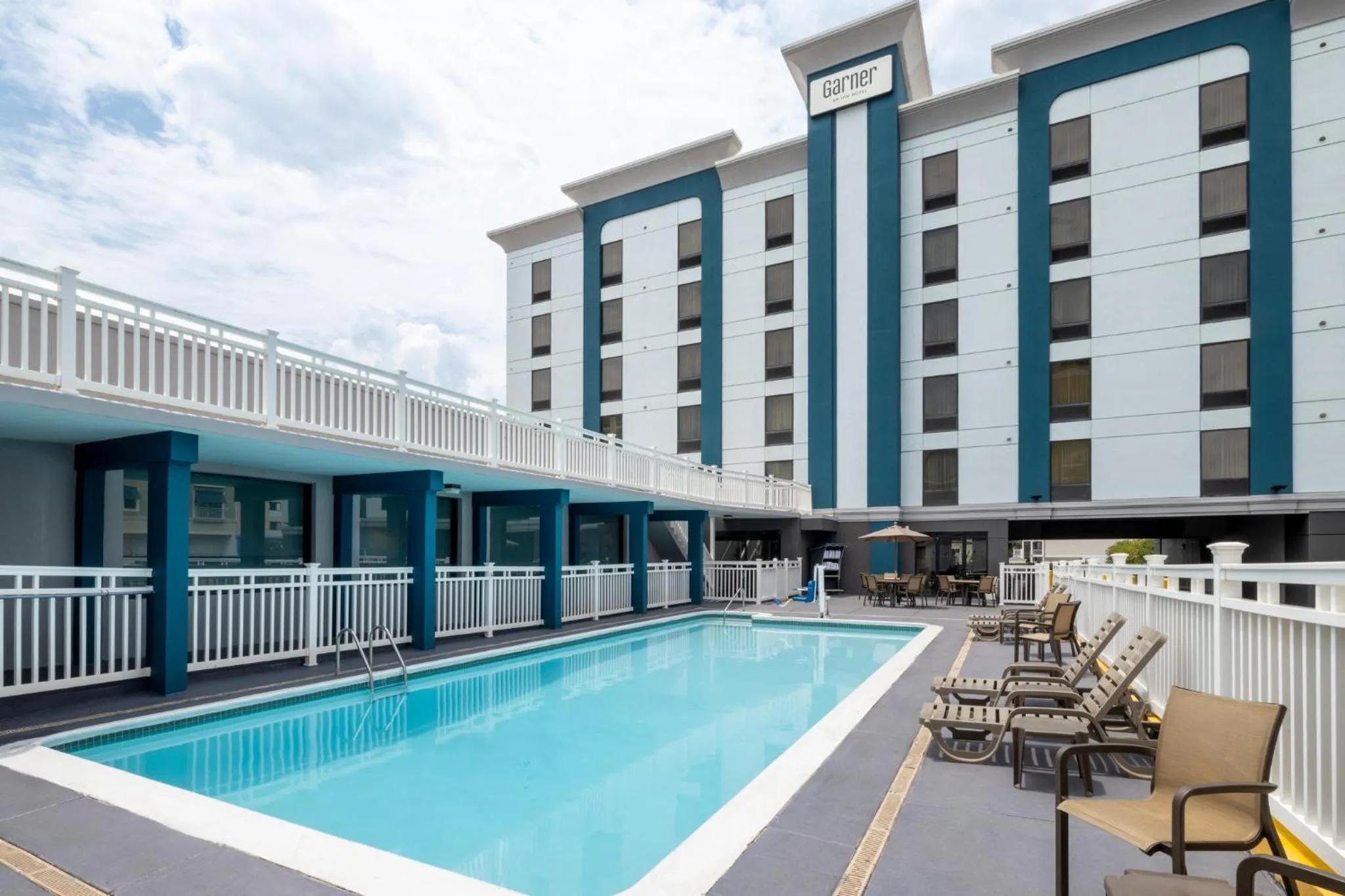 Swimming pool in Garner Hotel Virginia Beach North by IHG