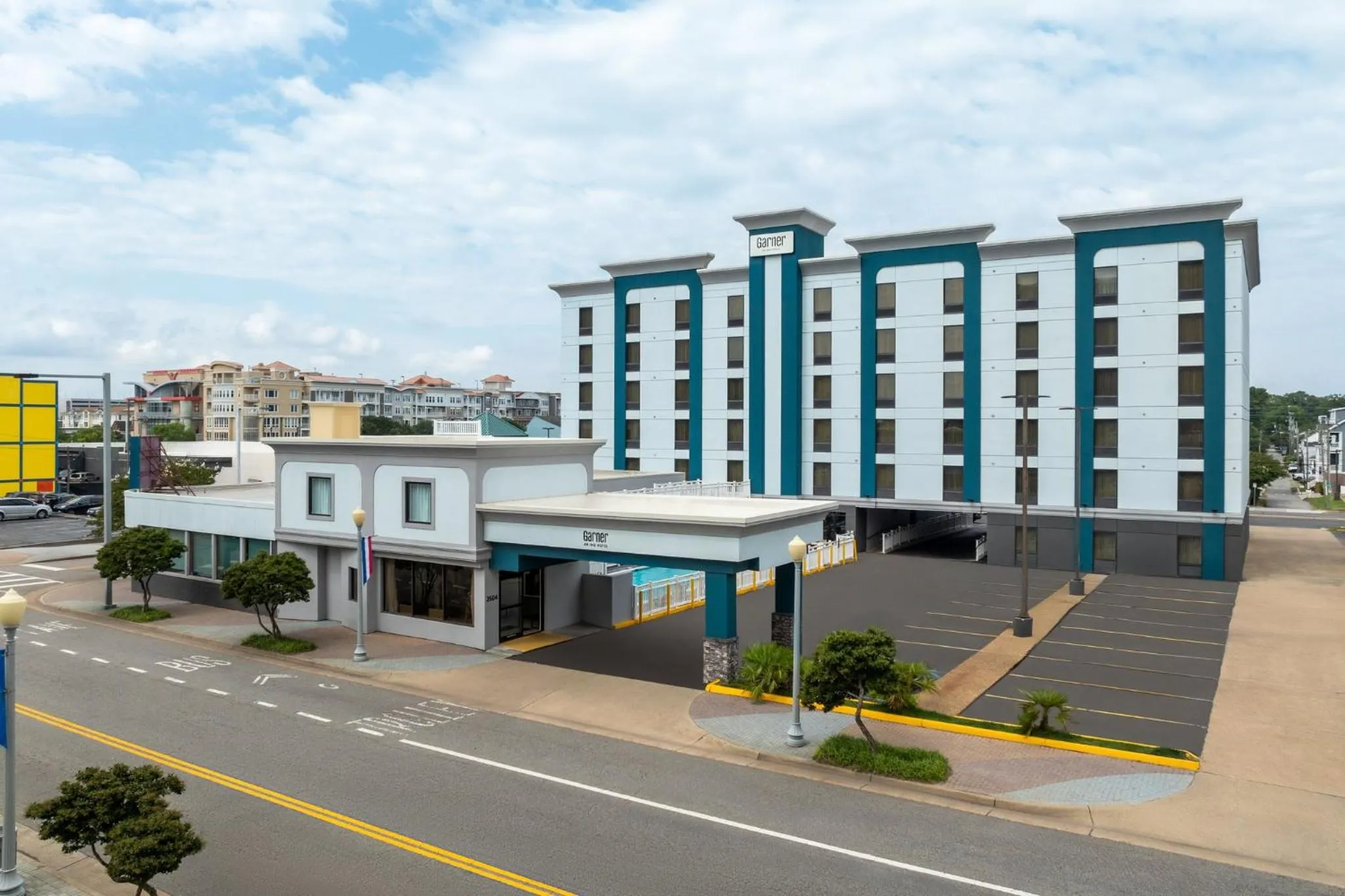 Property building in Garner Hotel Virginia Beach North by IHG